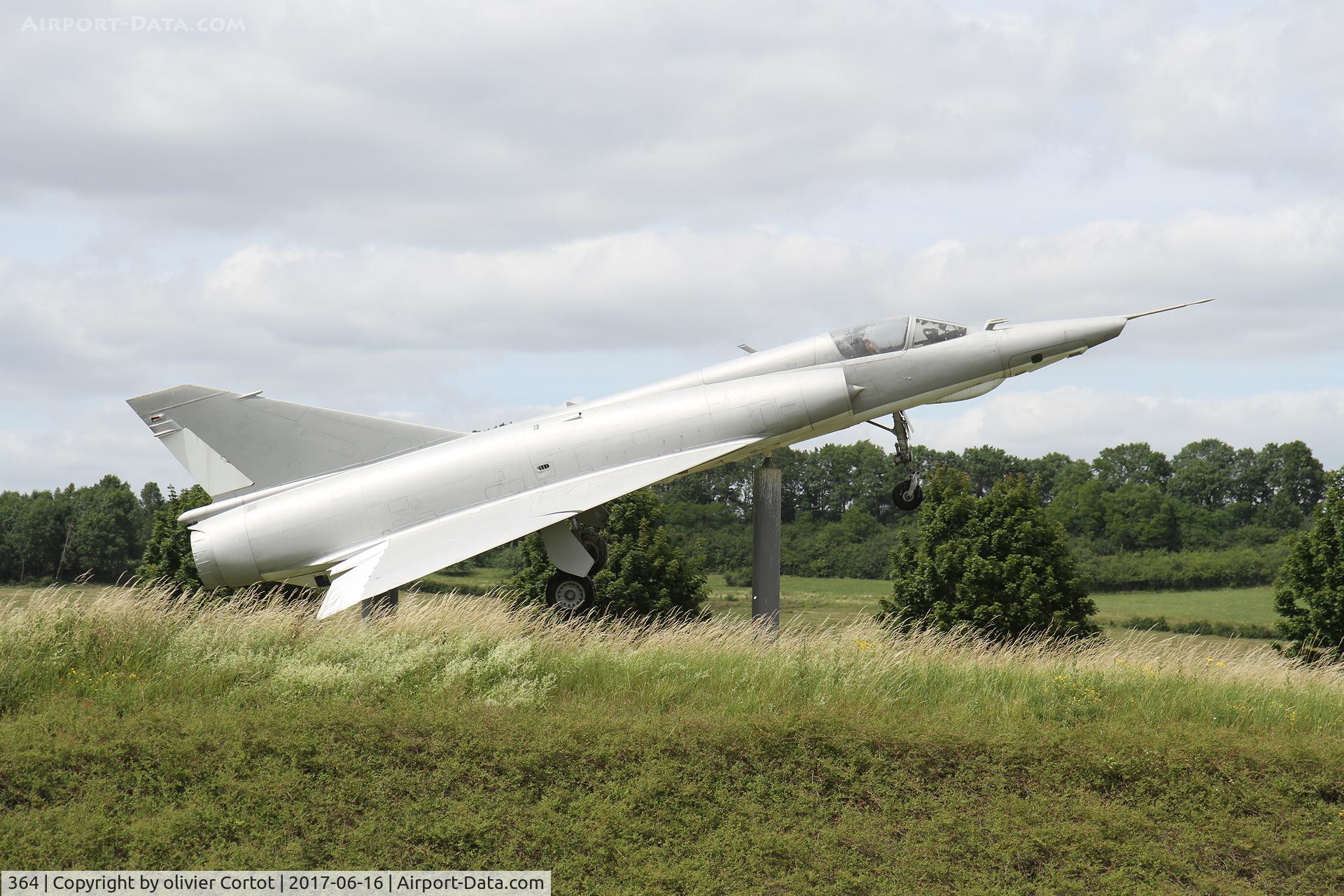 364, Dassault Mirage IIIRD C/N 364, Near Mirecourt airport.