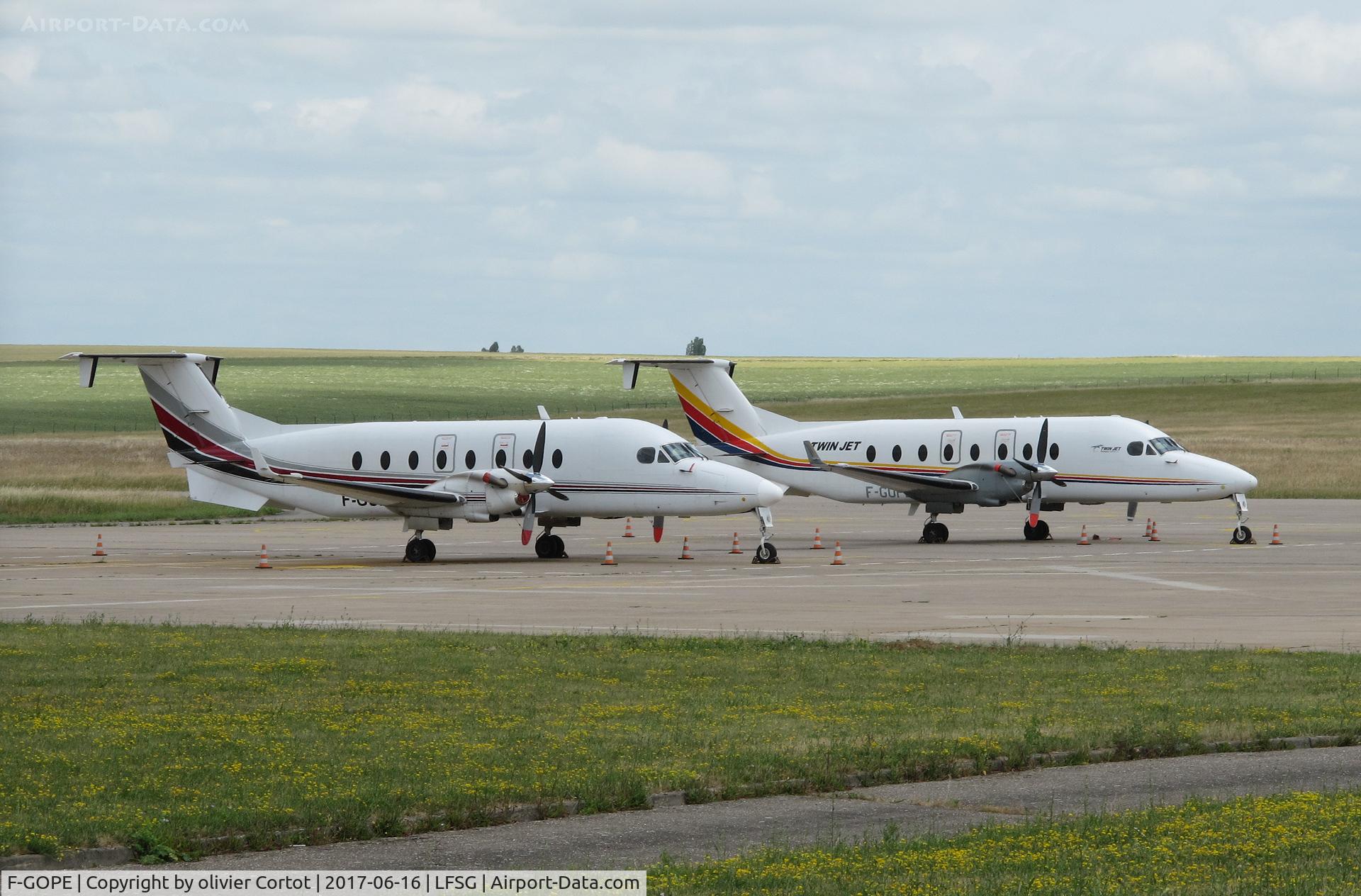 F-GOPE, 1994 Beech 1900D C/N UE-103, Epinal Mirecourt airport