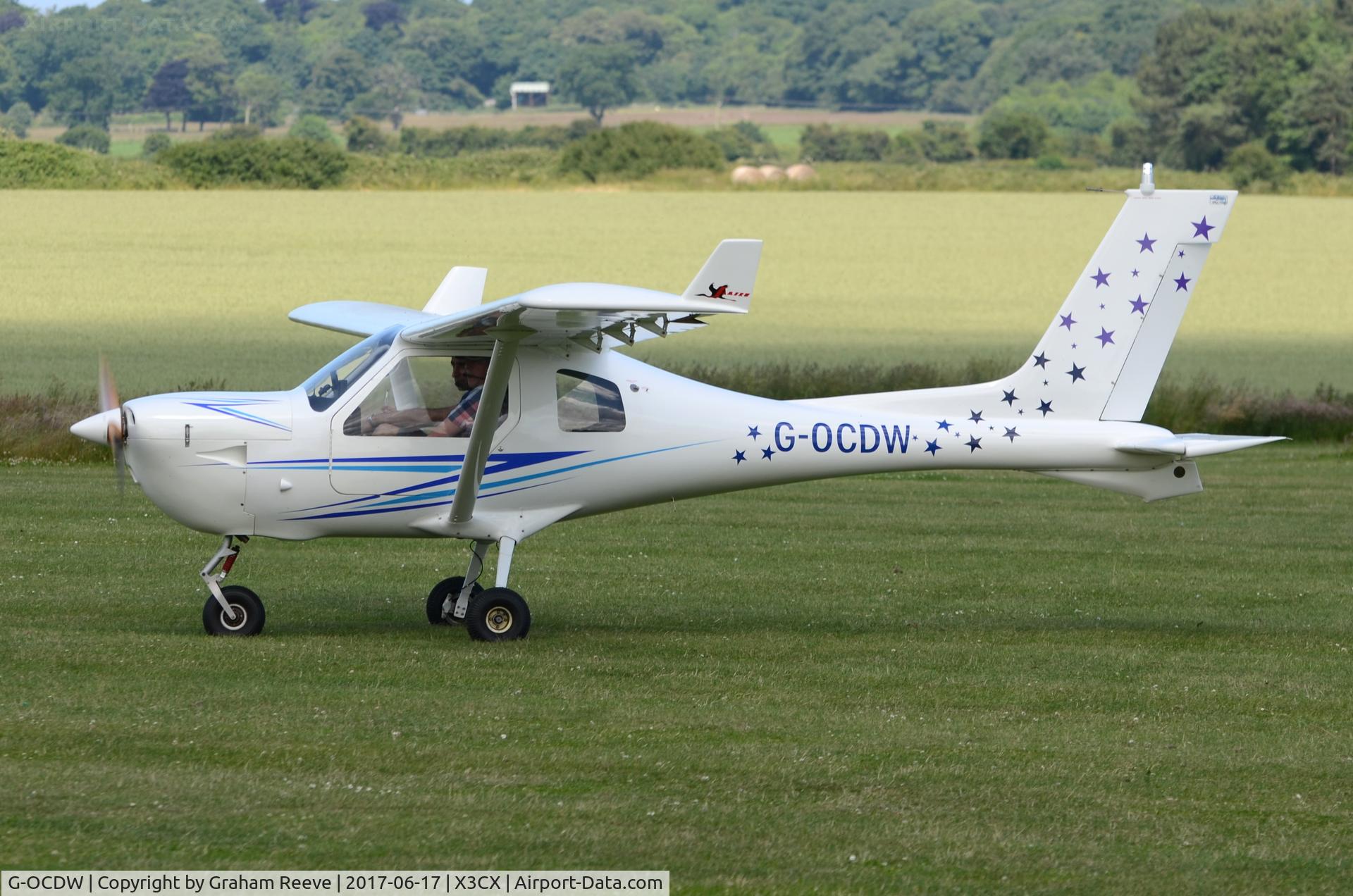 G-OCDW, 2004 Jabiru UL-450 C/N PFA 274A-14122, Just landed at Northrepps.