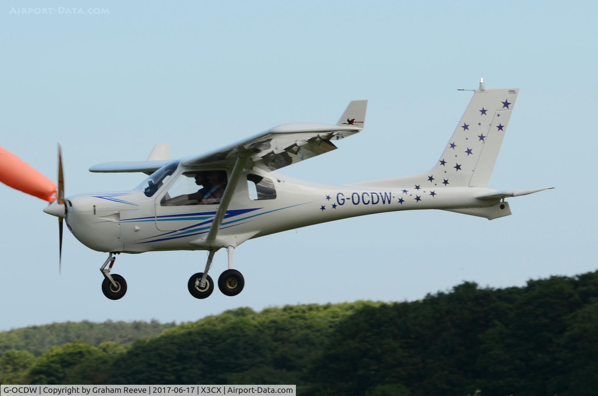 G-OCDW, 2004 Jabiru UL-450 C/N PFA 274A-14122, Landing at Northrepps.