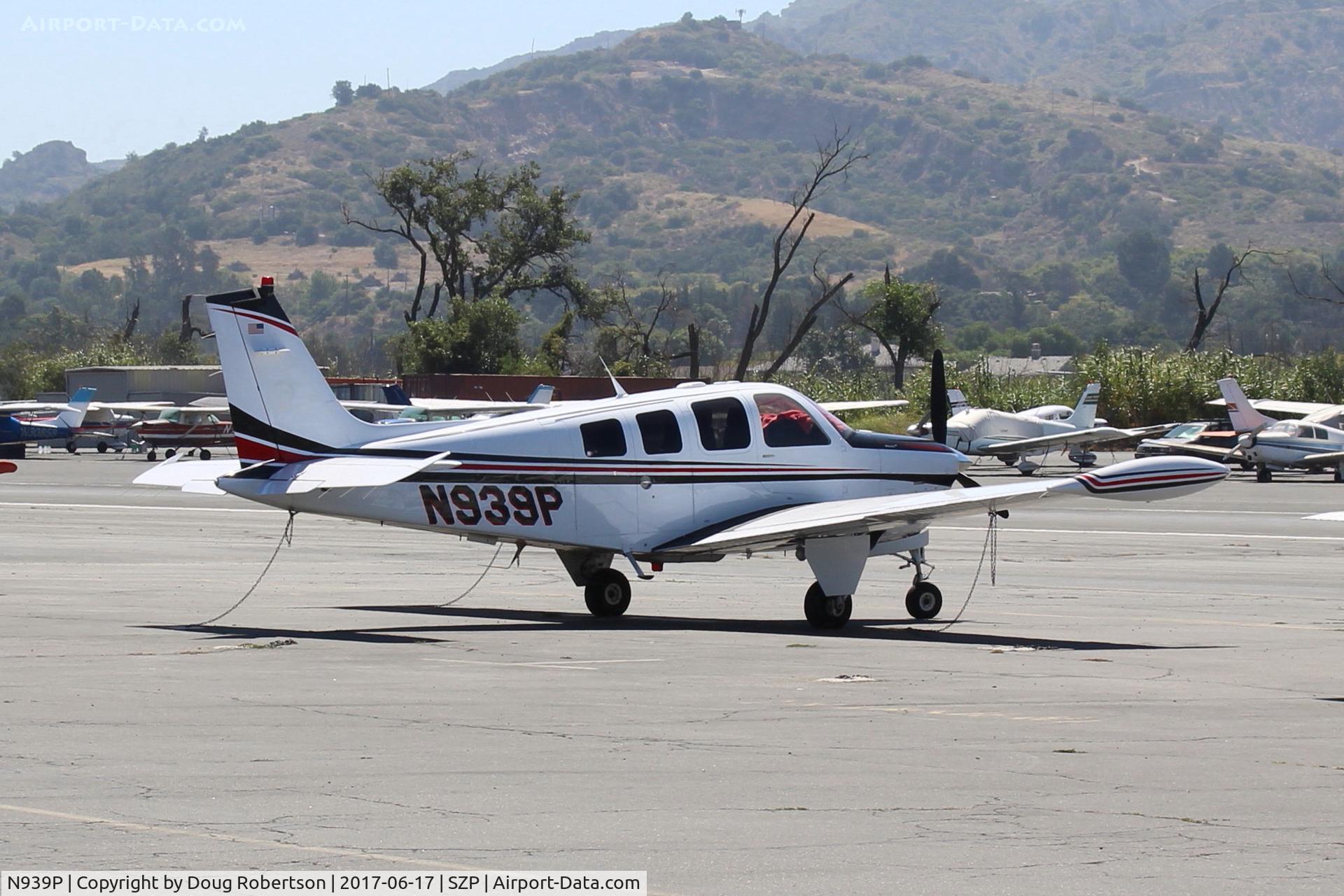 N939P, 2008 Hawker Beechcraft Corp G36 Bonanza C/N E-3847, 2008 Hawker Beech G36 BONANZA, Continental IO-550-B 300 Hp, six seats, tip tanks