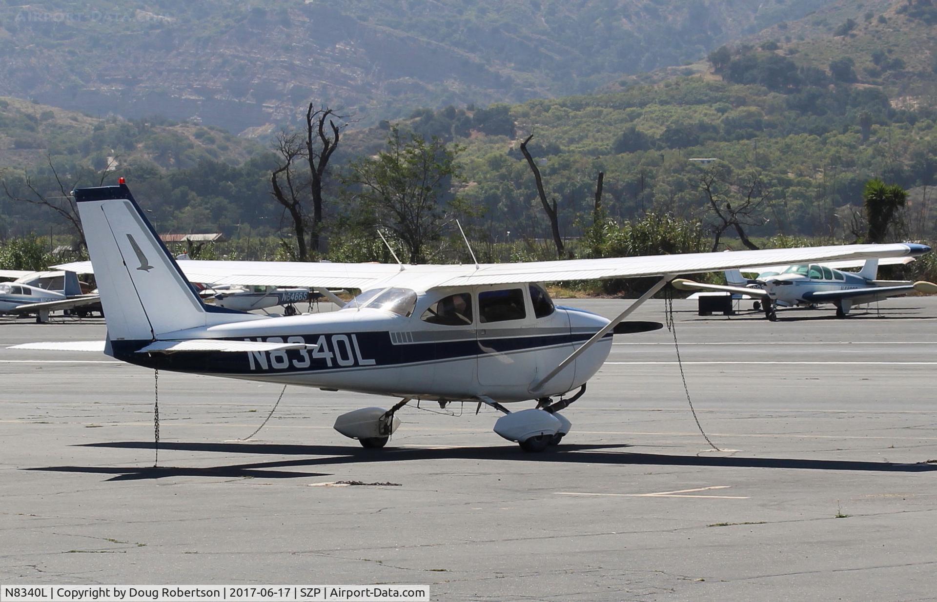 N8340L, 1968 Cessna 172I C/N 17256540, 1968 Cessna 172I, Lycoming O-320-E2D 150 Hp, PowerFlow tuned exhaust mod by STC.