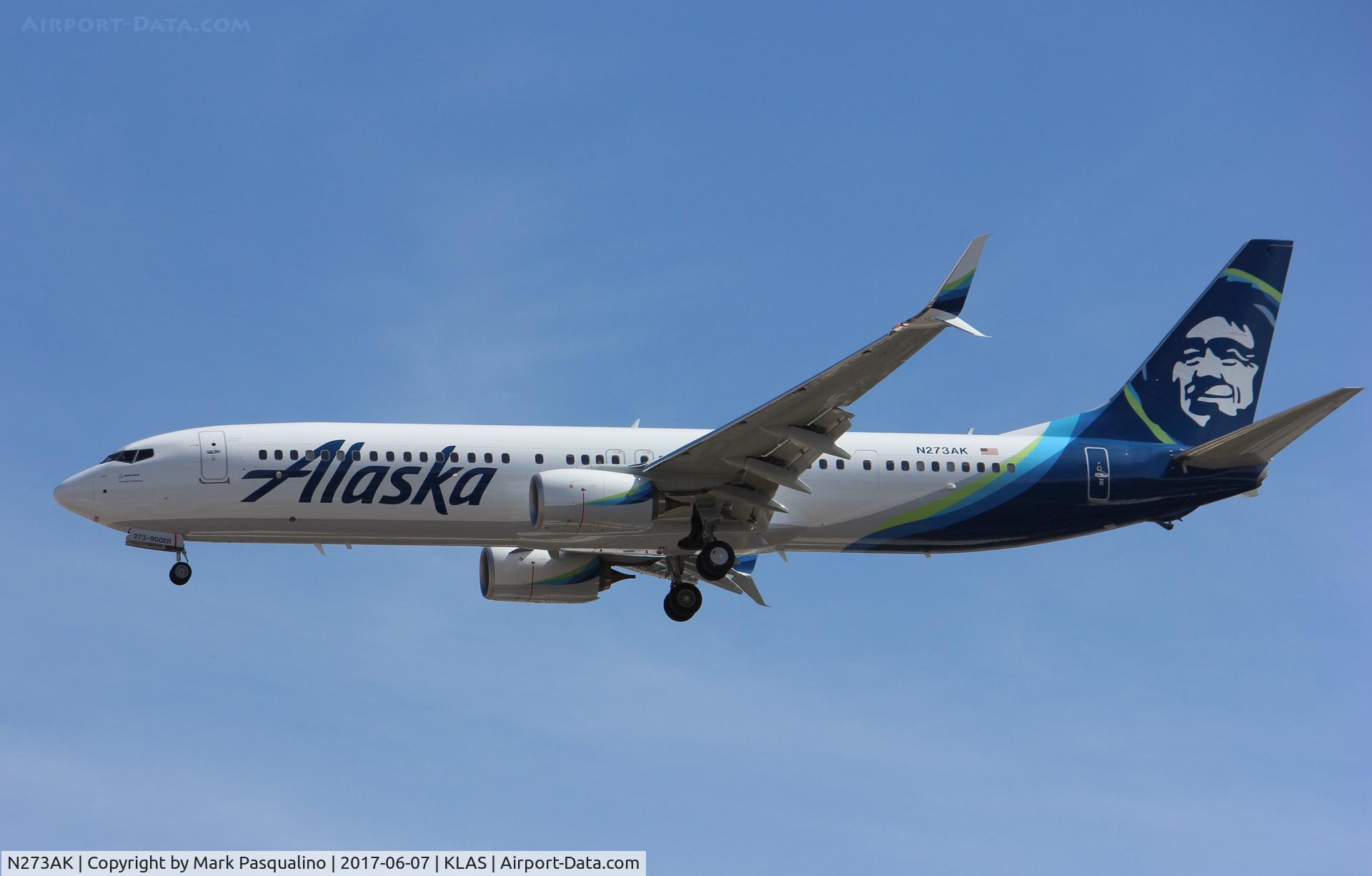 N273AK, 2017 Boeing 737-900/ER C/N 61554, Boeing 737-900