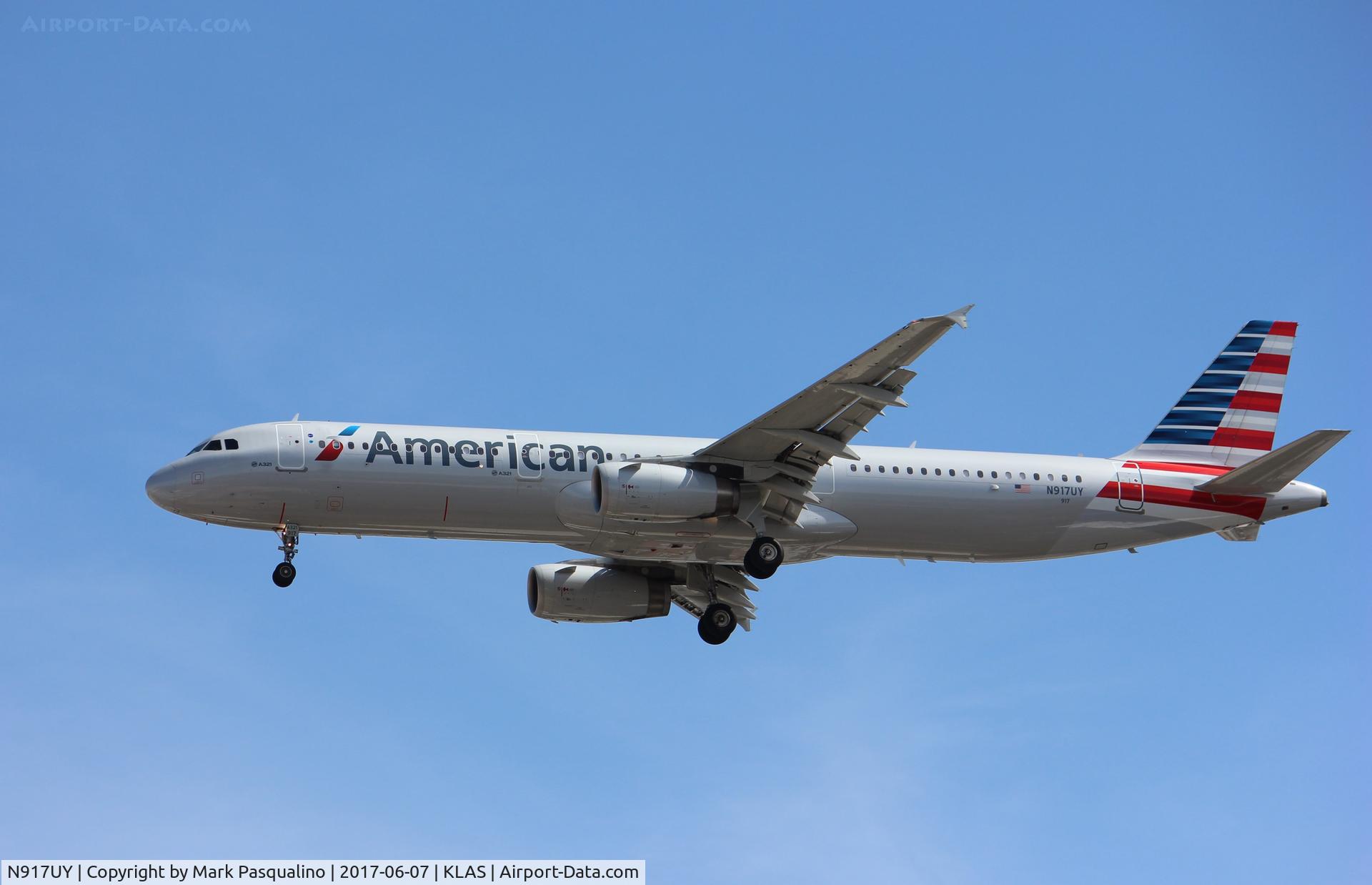 N917UY, 2015 Airbus A321-231 C/N 6427, Airbus A321