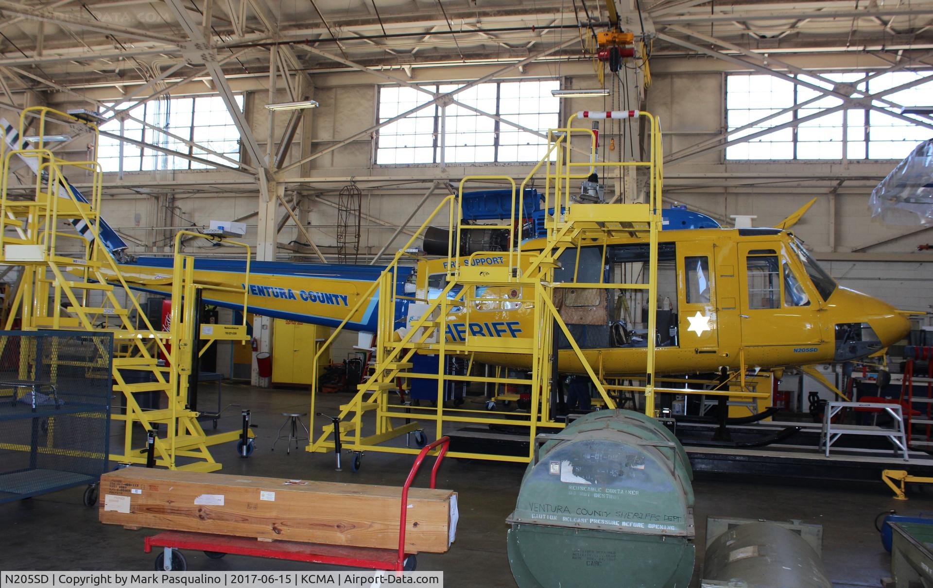 N205SD, 1970 Bell HH-1H Iroquois C/N 17116, Bell HH-1H
