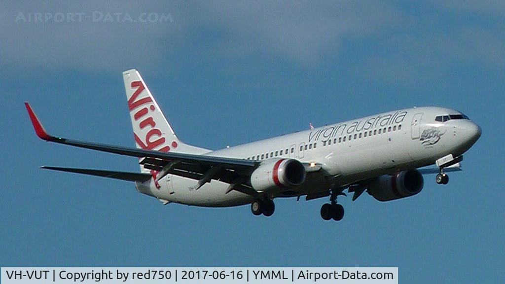 VH-VUT, 2009 Boeing 737-8FE C/N 36608, Virgin Australia VH-VUT Boeing 737 YMML 20170616