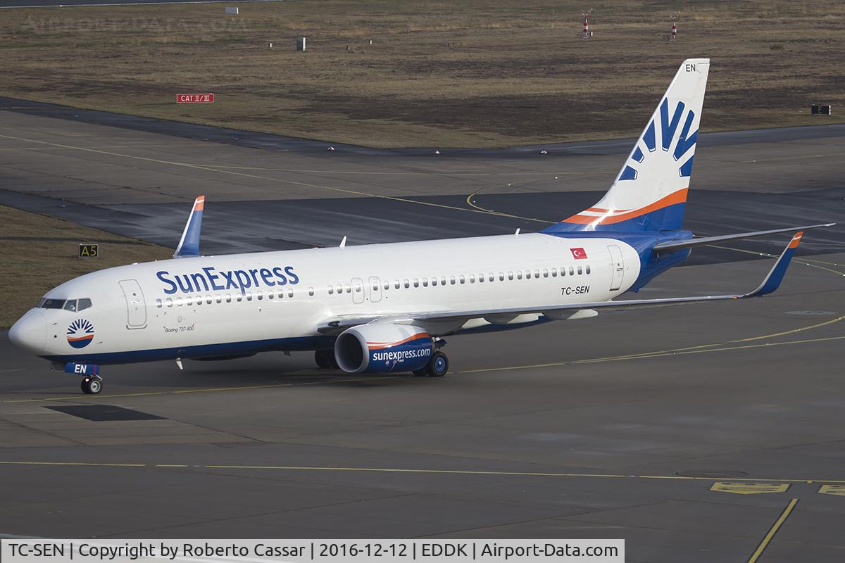 TC-SEN, 2015 Boeing 737-8HC C/N 61174, Cologne Bonn