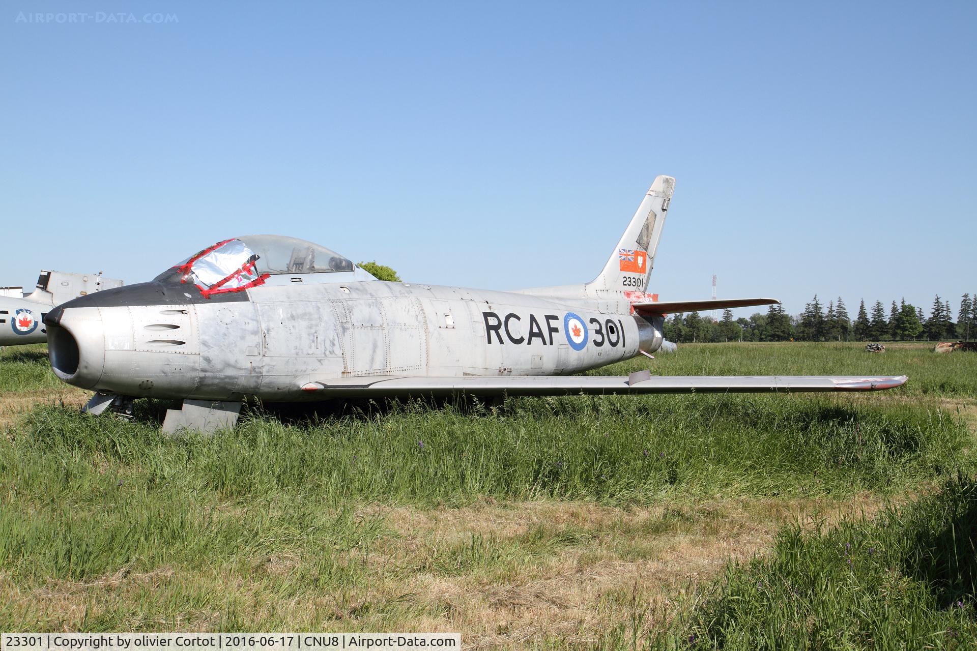 23301, Canadair CL-13A Sabre 5 C/N 1091, the canadian davis mountain ?