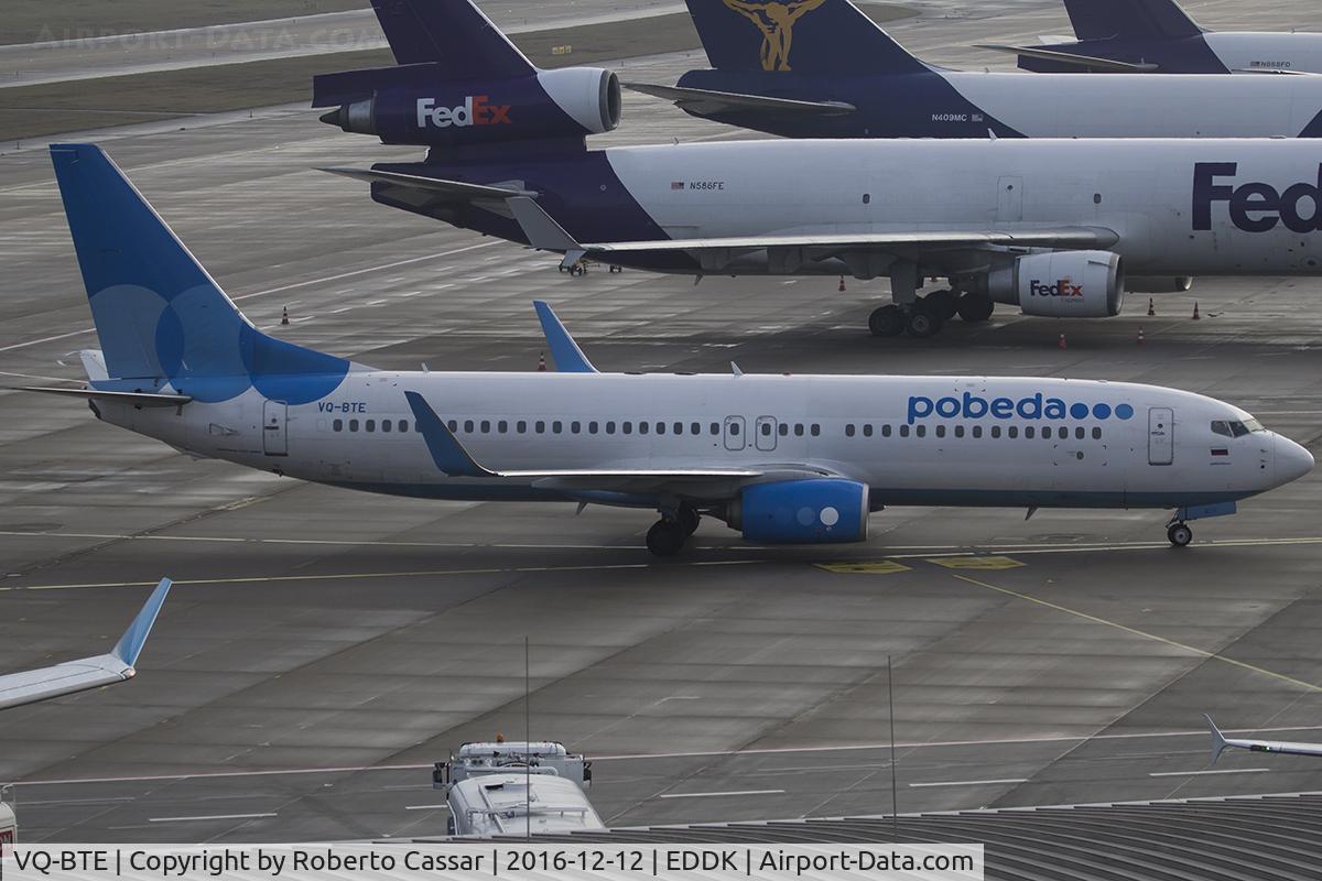 VQ-BTE, 2014 Boeing 737-81D C/N 39441, Cologne Bonn