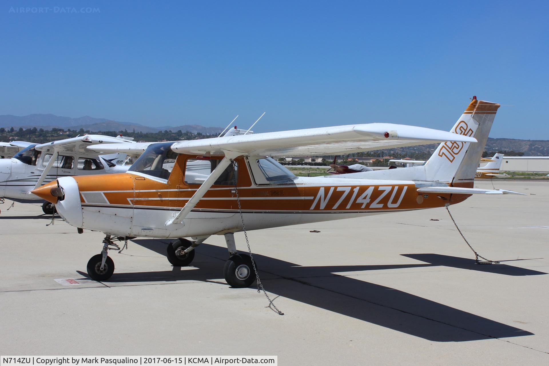 N714ZU, 1977 Cessna 152 C/N 15279569, Cessna 152