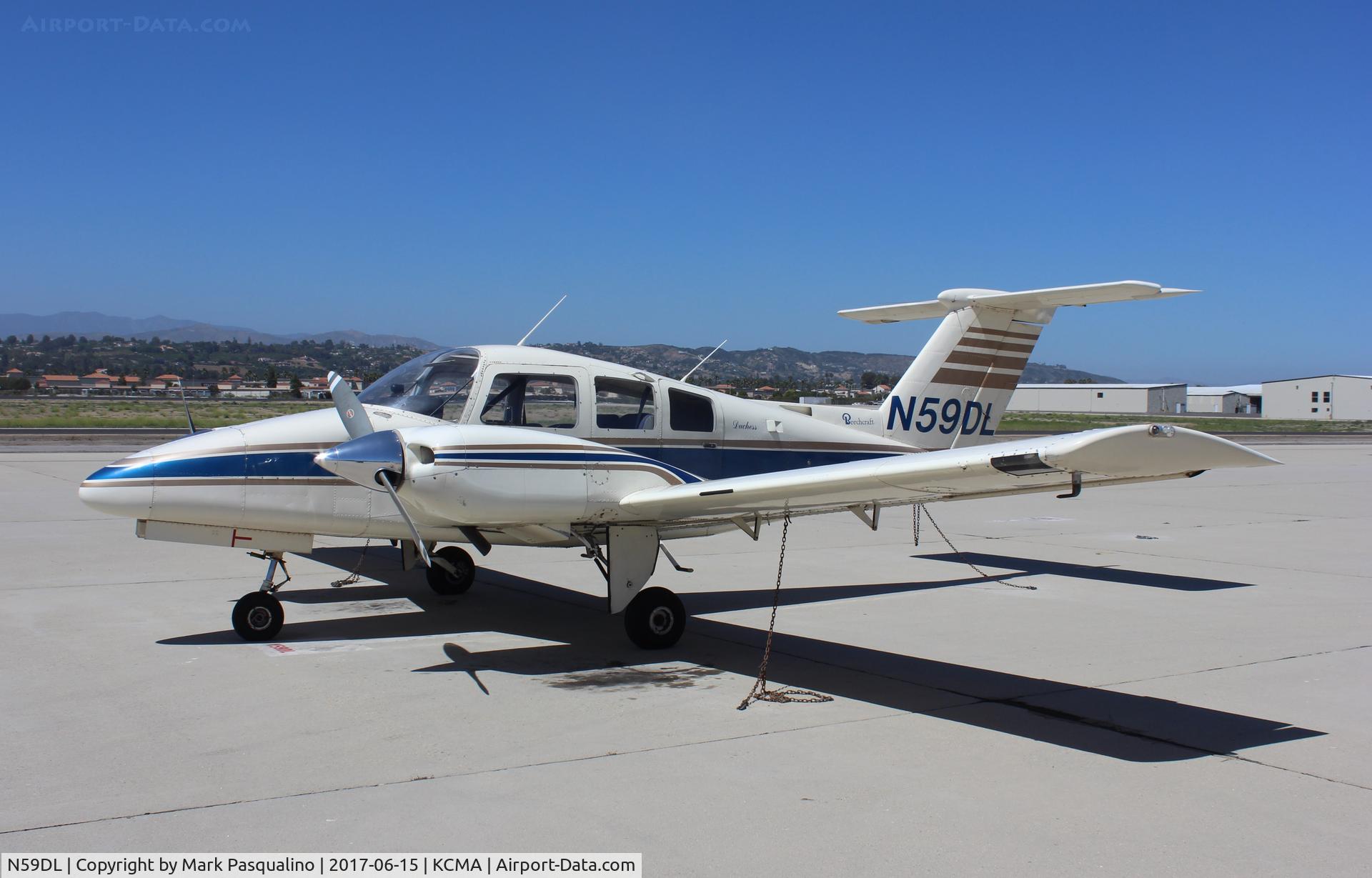 N59DL, 1979 Beech 76 Duchess C/N ME-143, Beech 76