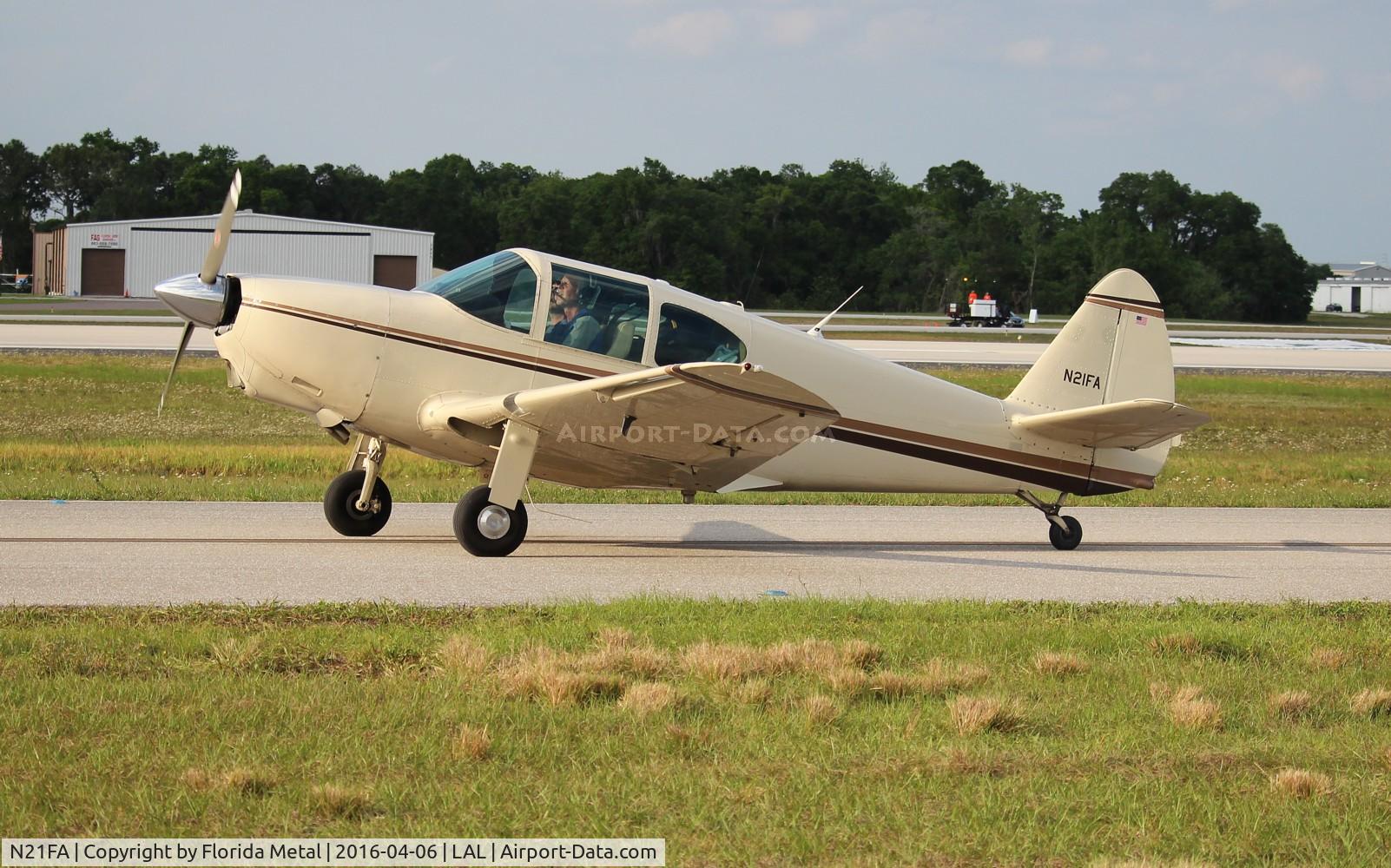N21FA, 1950 Globe GC-1B Swift C/N 3727, Globe GC-1B