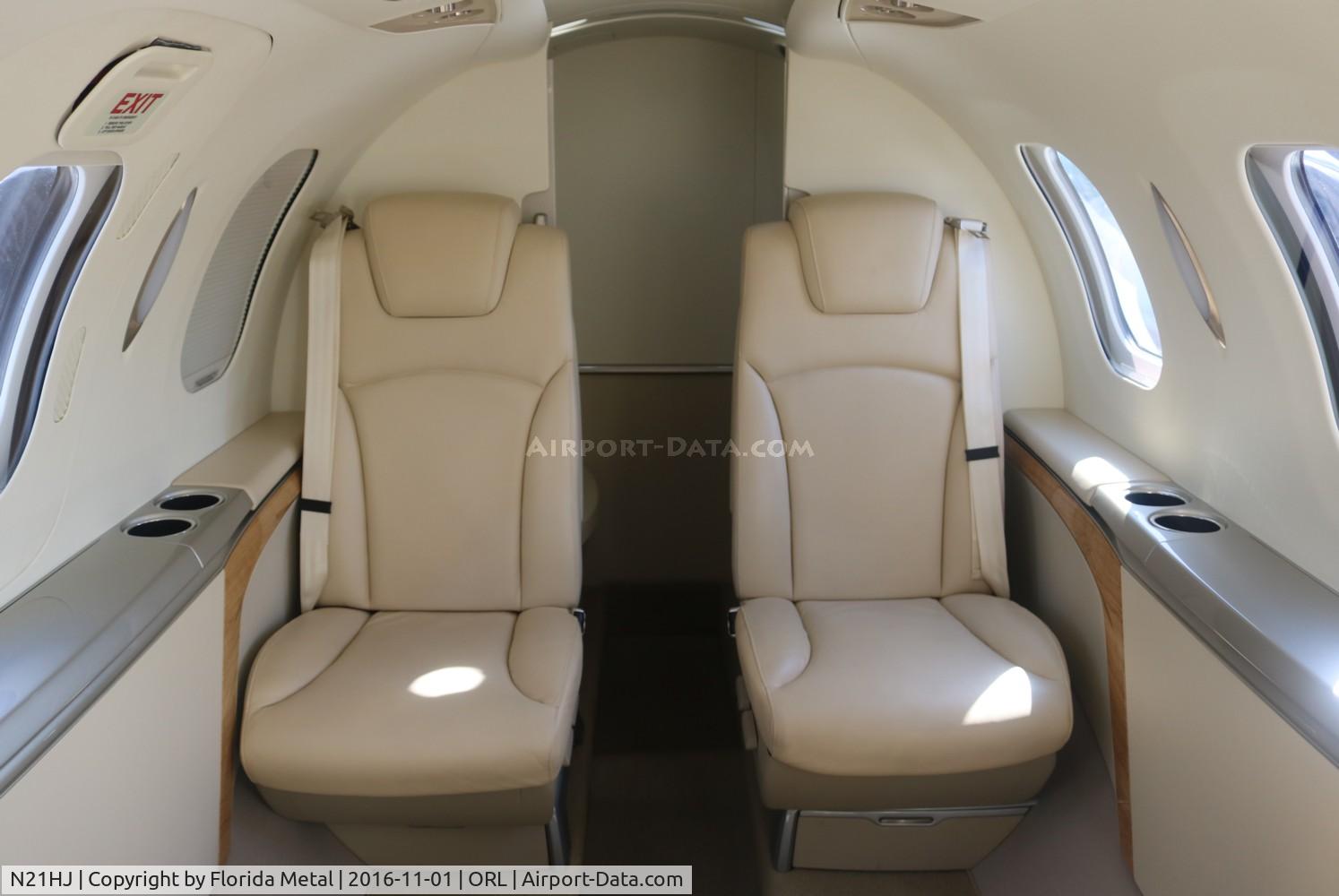 N21HJ, 2015 Honda HA-420 HondaJet C/N 42000014, Honda Jet interior