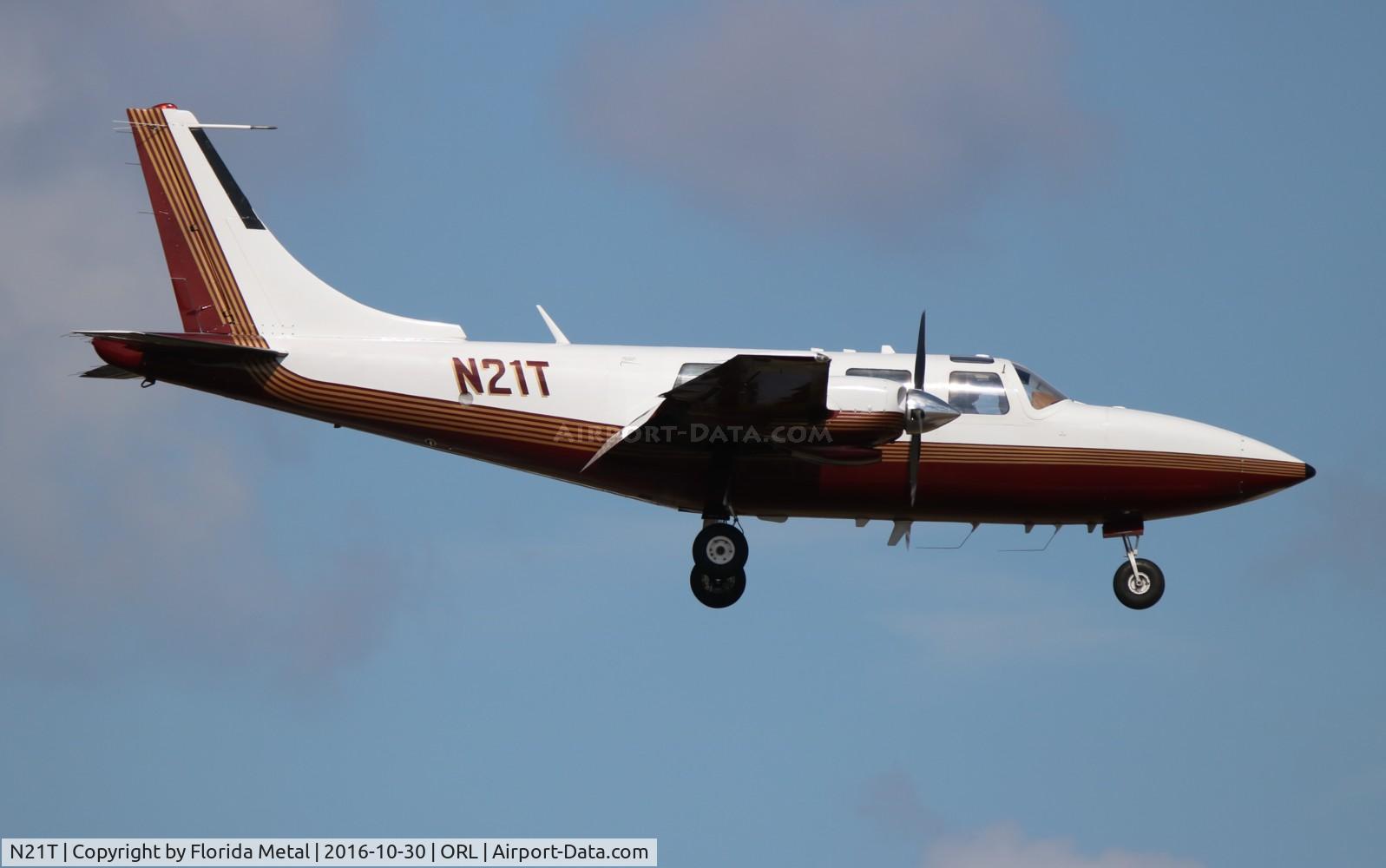 N21T, 1981 Piper Aerostar 601P C/N 61P08328163440, Aerostar 601P