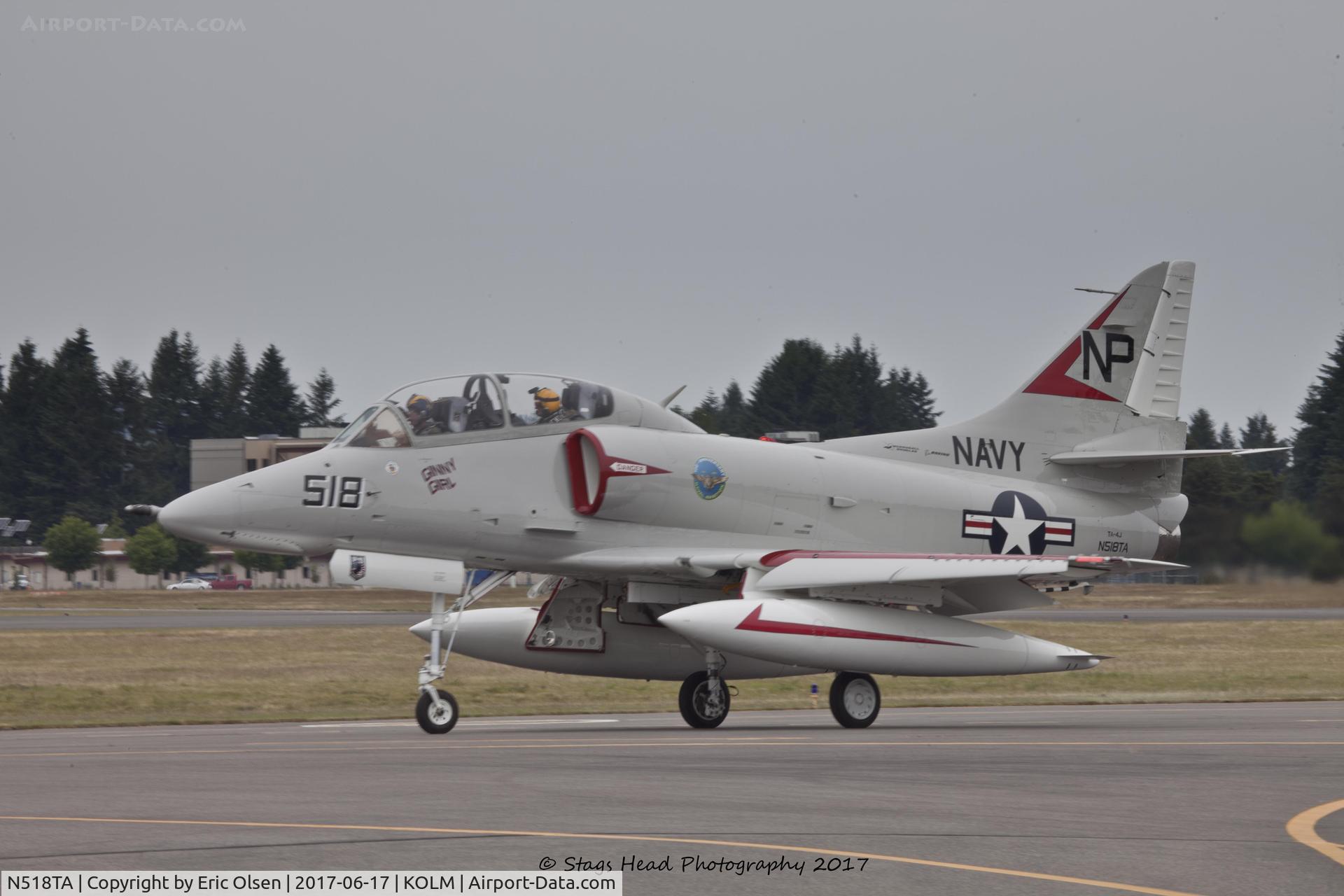 N518TA, 2010 Douglas TA-4J Skyhawk C/N 14291, Douglas TA-4J