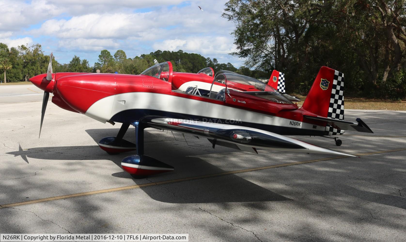 N26RK, 2007 Vans RV-8 C/N 82401, Vans RV-8