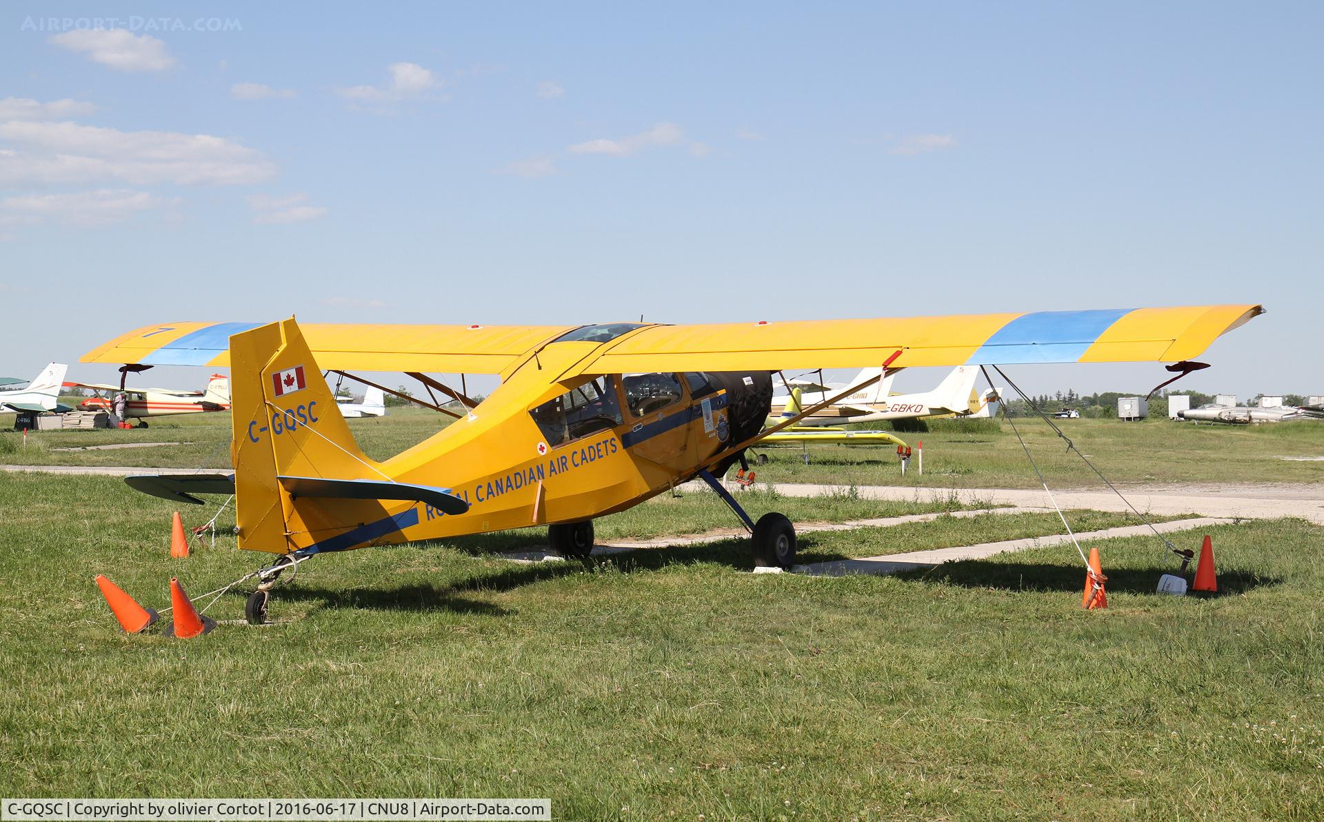 C-GQSC, 1979 Bellanca 8GCBC C/N 323 79, Markham airfield
