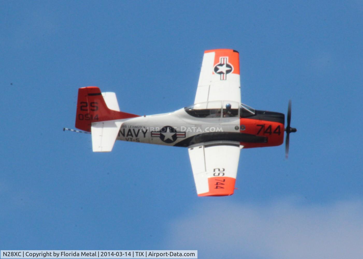 N28XC, 1954 North American T-28C Trojan C/N 226-91 (140514), T-28C