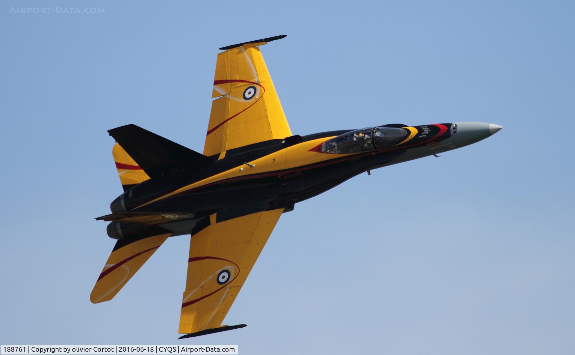 188761, 1986 McDonnell Douglas CF-188A Hornet C/N 417/A346, 2016 airshow