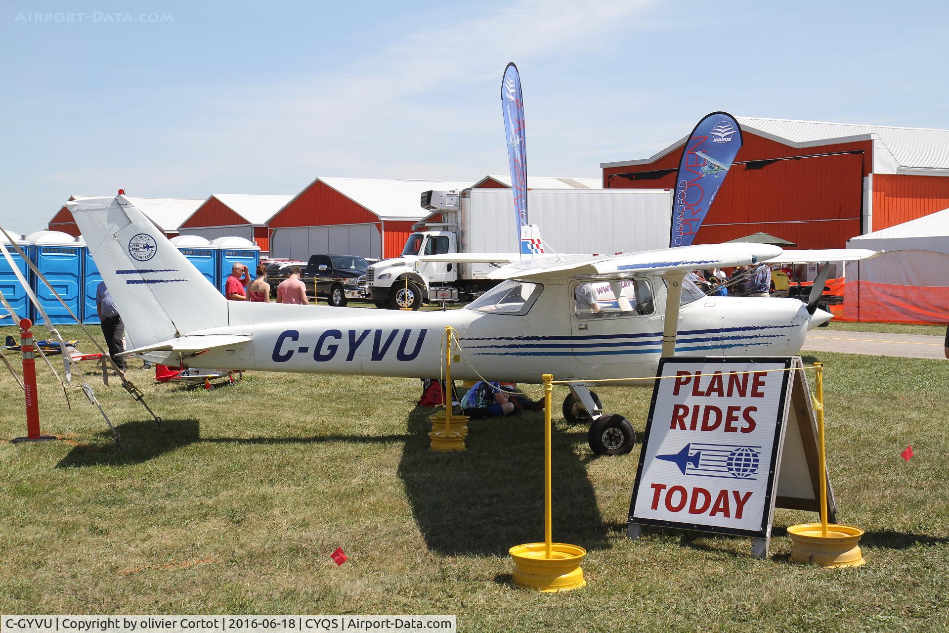 C-GYVU, 1977 Cessna 152 C/N 15279501, 2016 airshow