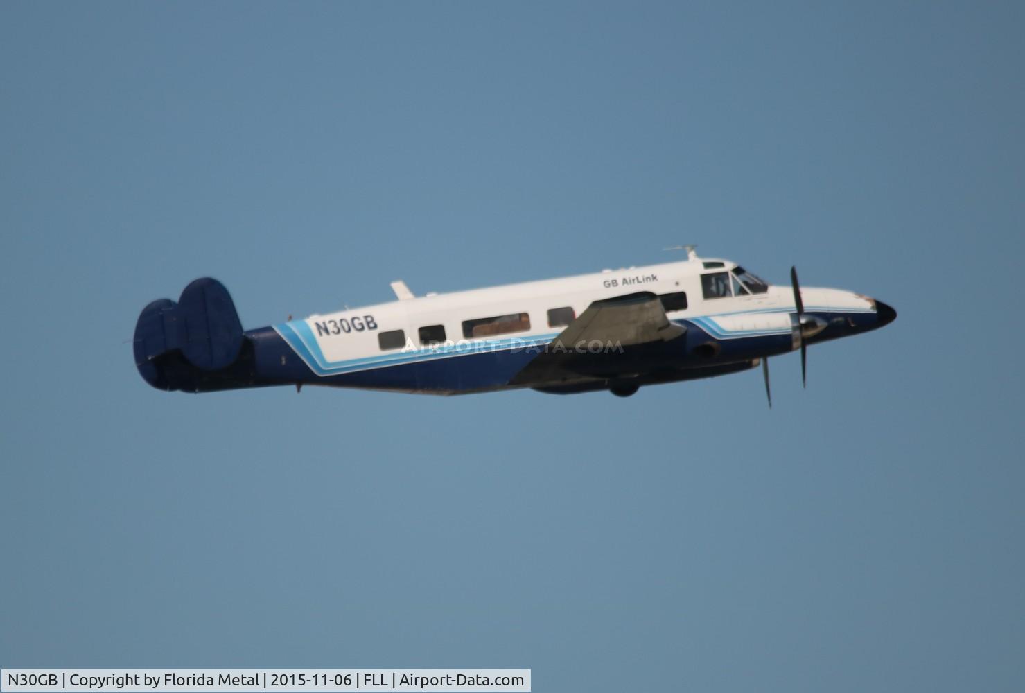 N30GB, 1964 Beech H-18 Tri-Gear C/N BA-688, Beech Turbo 18