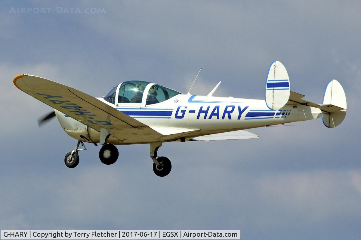 G-HARY, 1966 Alon A-2 Aircoupe C/N A-188, At North Weald