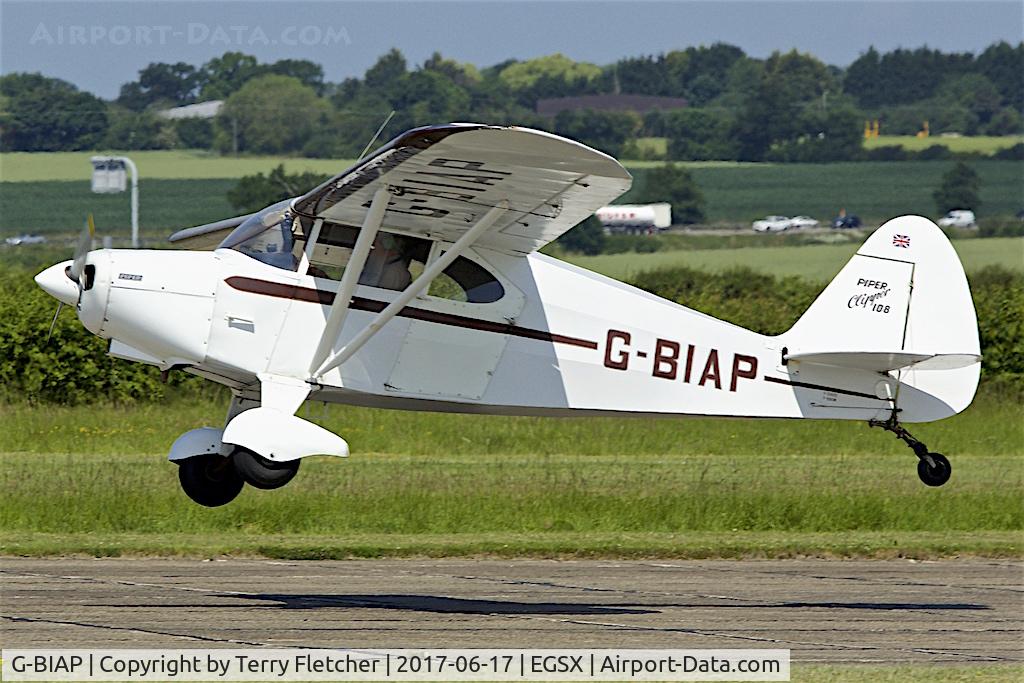 G-BIAP, 1950 Piper PA-16 Clipper Clipper C/N 16-732, At North Weald
