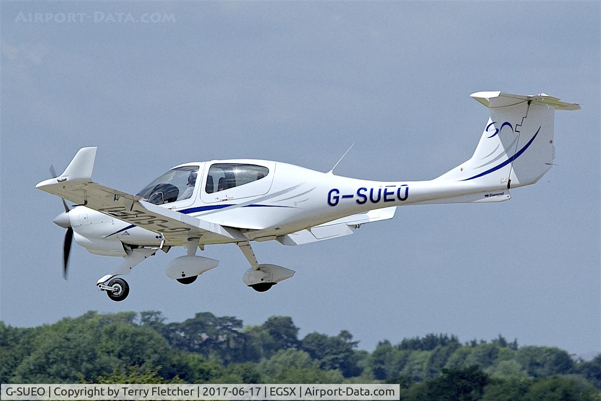 G-SUEO, 2008 Diamond DA-40 Diamond Star C/N D4.354, At North Weald