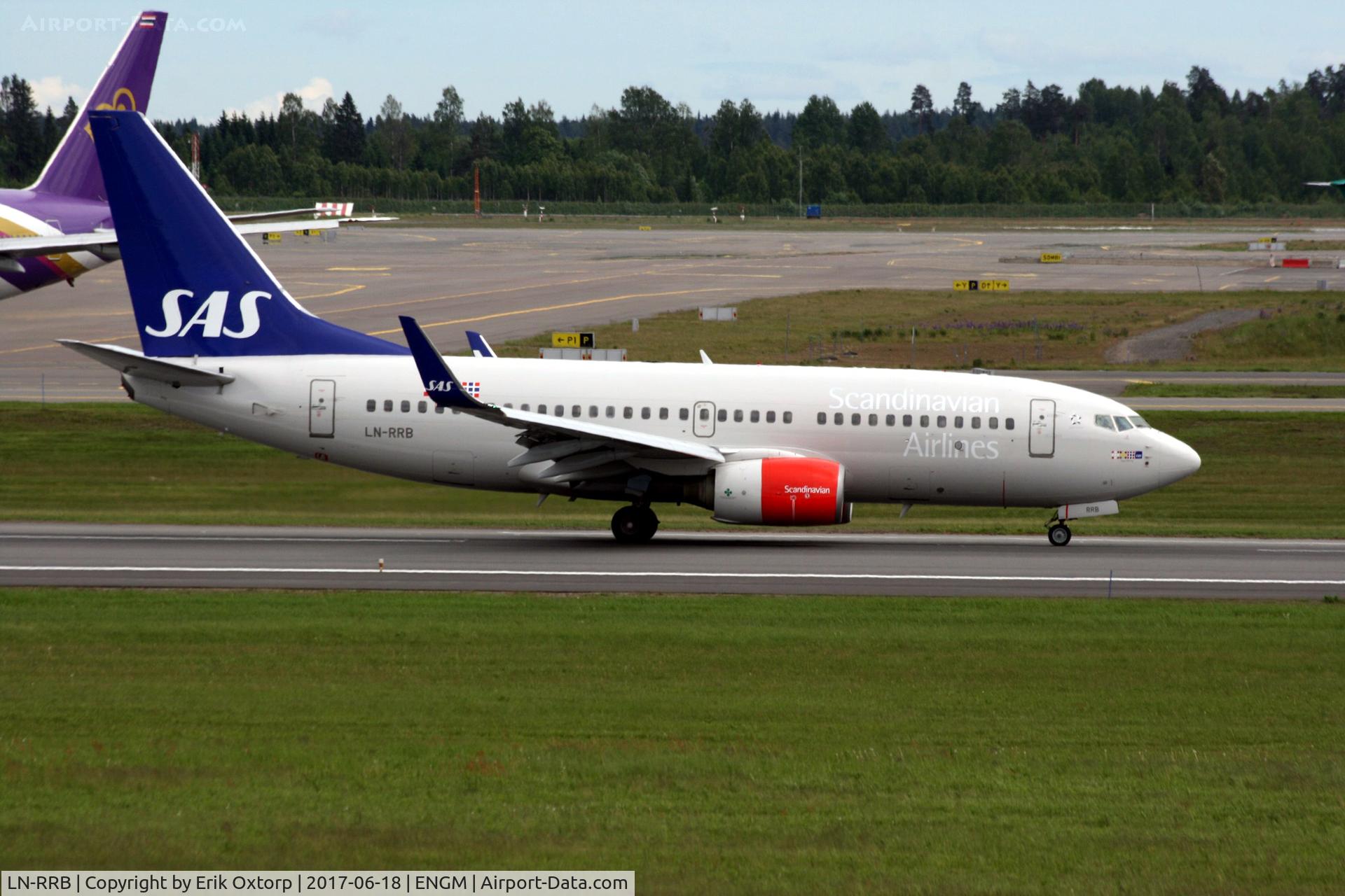 LN-RRB, 2007 Boeing 737-783 C/N 32276, LN-RRB in OSL