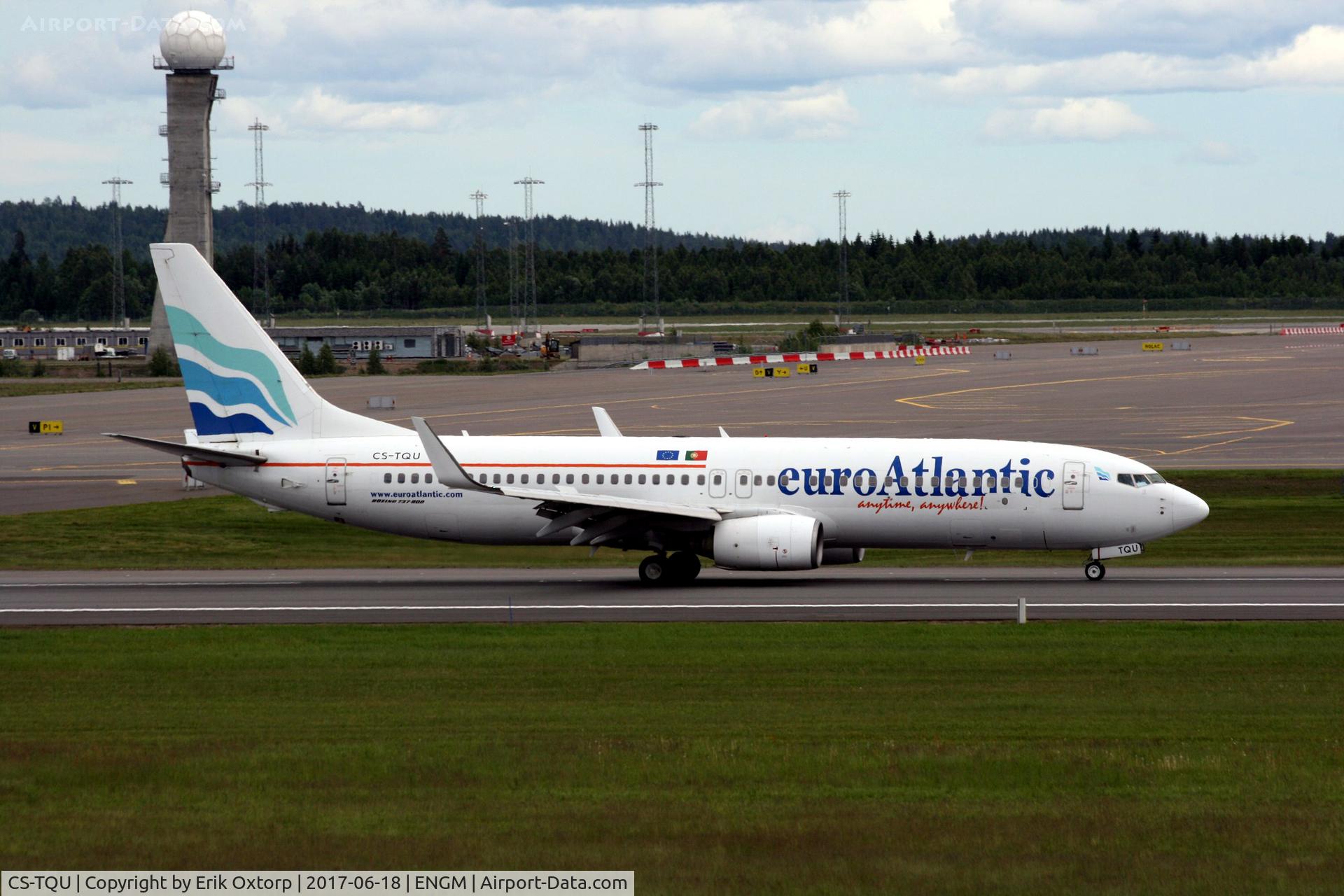 CS-TQU, 2002 Boeing 737-8K2 C/N 30646, CS-TQU in OSL