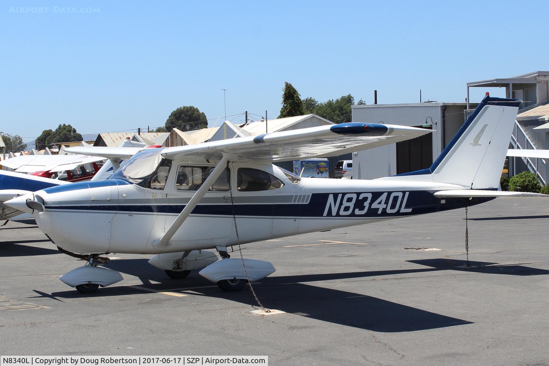 N8340L, 1968 Cessna 172I C/N 17256540, 1968 Cessna 172I, Lycoming O-320-E2D 150 Hp, PowerFlow tuned exhaust mod by STC.