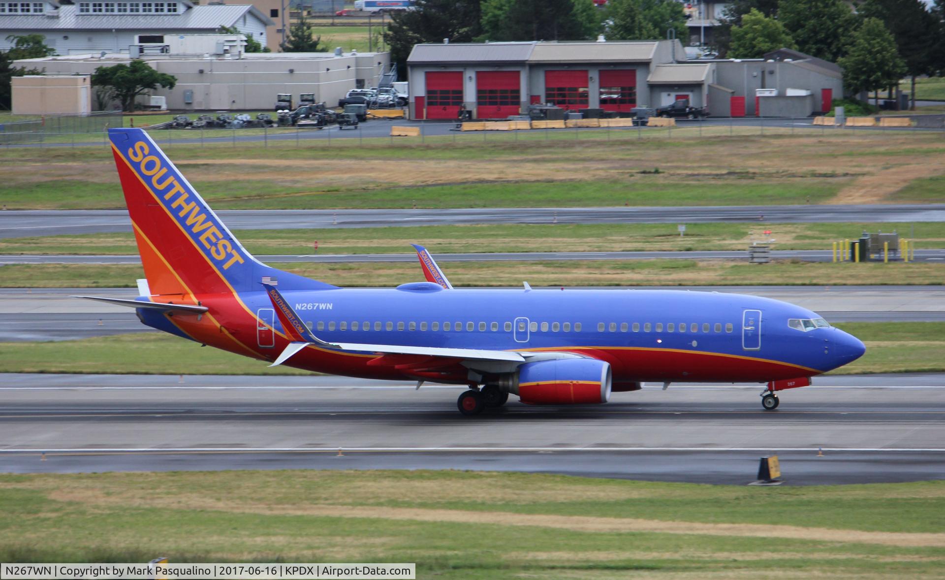 N267WN, 2007 Boeing 737-7H4 C/N 32525, Boeing 737-700
