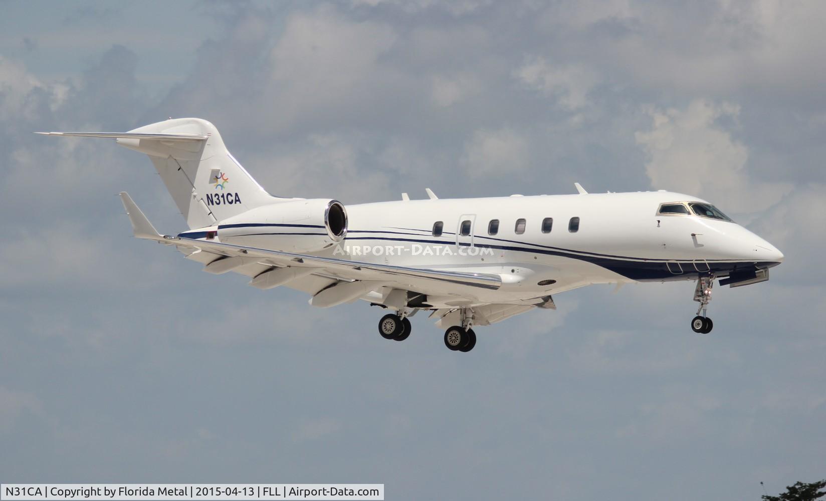 N31CA, 2004 Bombardier Challenger 300 (BD-100-1A10) C/N 20021, Challenger 300
