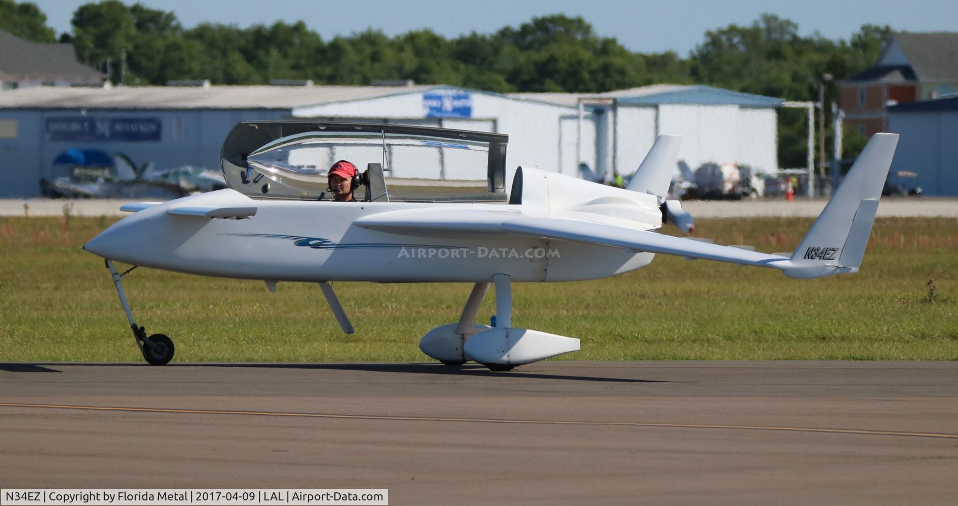 N34EZ, 1998 Rutan VariEze C/N 001 (N34EZ), VariEze