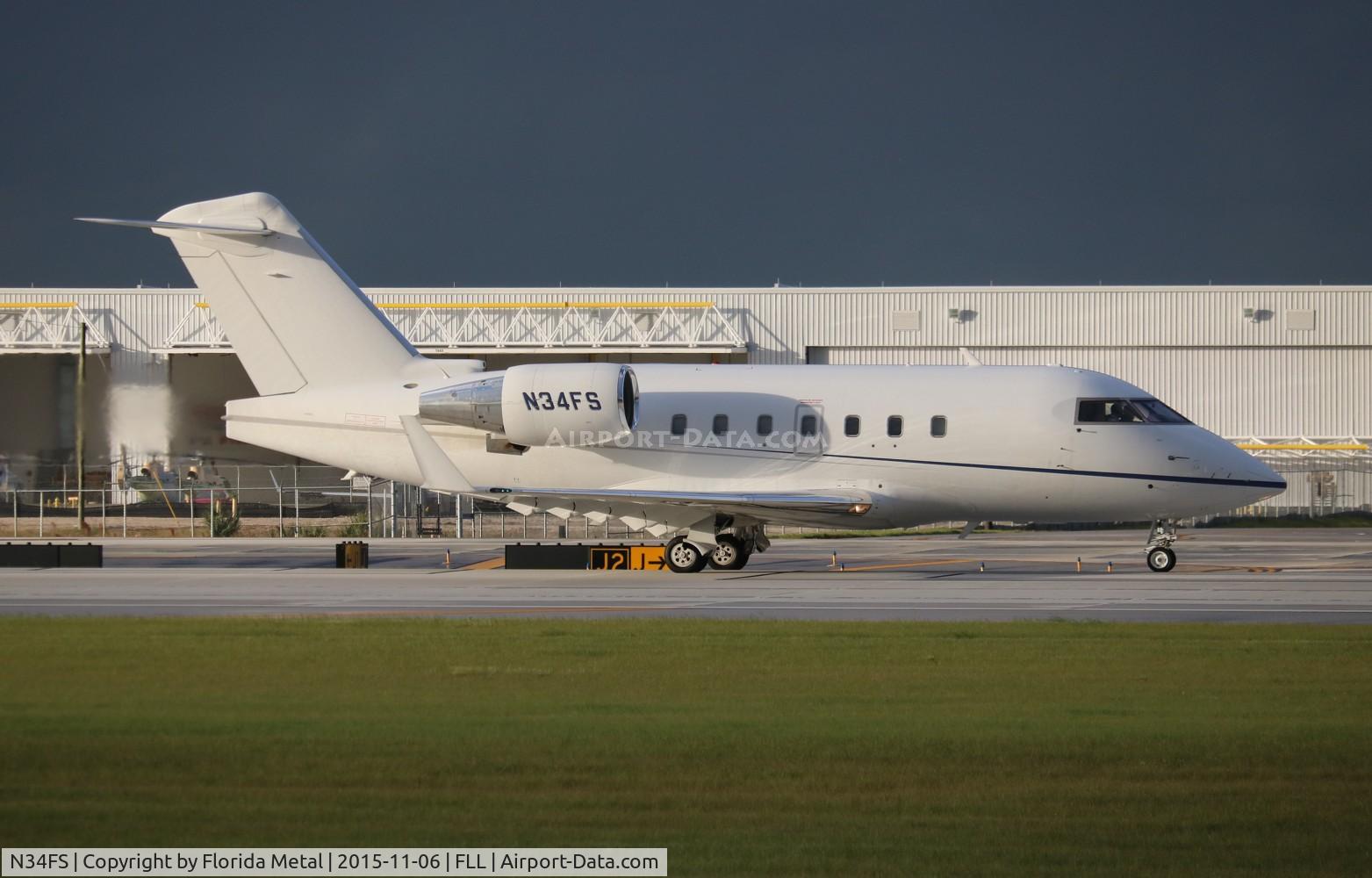 N34FS, 1996 Bombardier Challenger 604 (CL-600-2B16) C/N 5307, Challenger 604