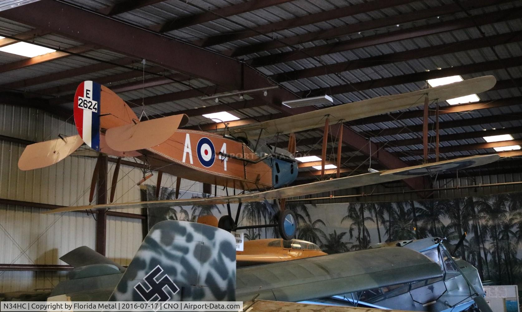 N34HC, Bristol F.2B Replica C/N 2, Bristol F.2B