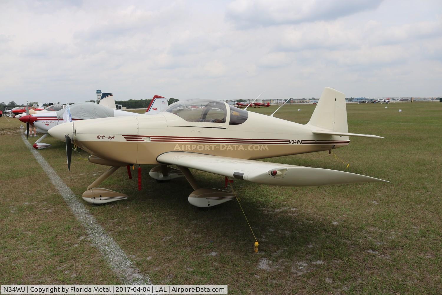 N34WJ, 1994 Vans RV-6A C/N 20493, RV-6A