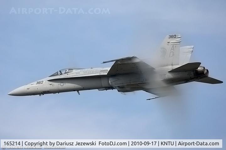 165214, McDonnell Douglas F/A-18C Hornet C/N 1394/C441, F/A-18C Hornet 165214 AD-360 from VFA-106 'Gladiators' NAS Oceana, VA