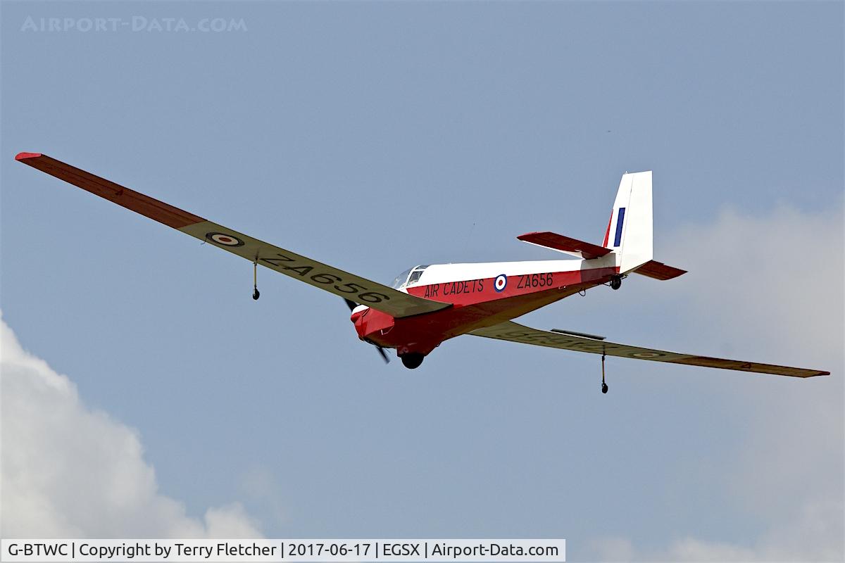 G-BTWC, 1980 Slingsby T-61F Venture T2 C/N 1975, At North Weald