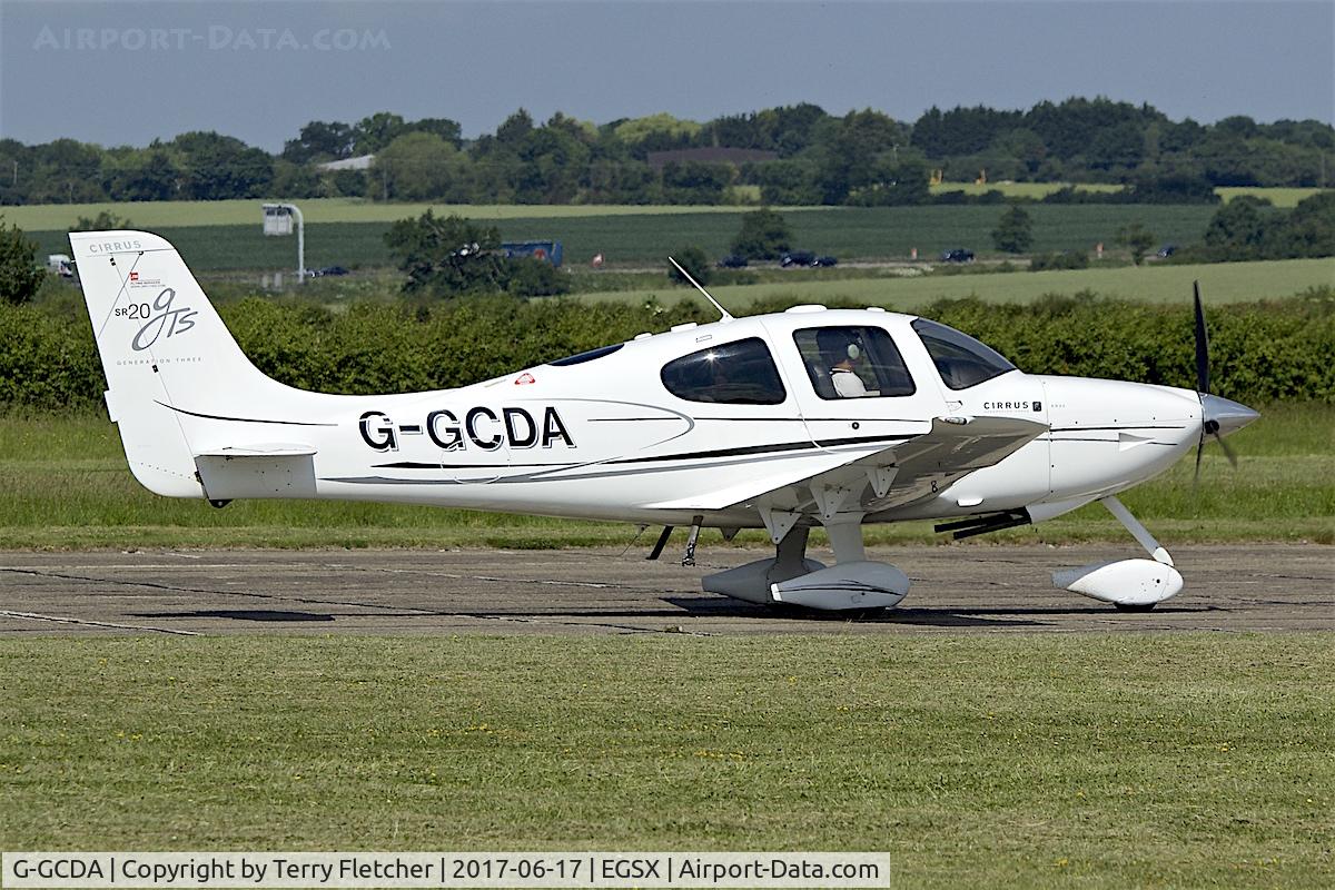 G-GCDA, 2008 Cirrus SR20 G3 GTS C/N 1962, At North Weald