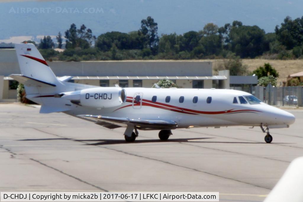 D-CHDJ, 2007 Cessna 560XL Citation XLS C/N 560-5744, Parked