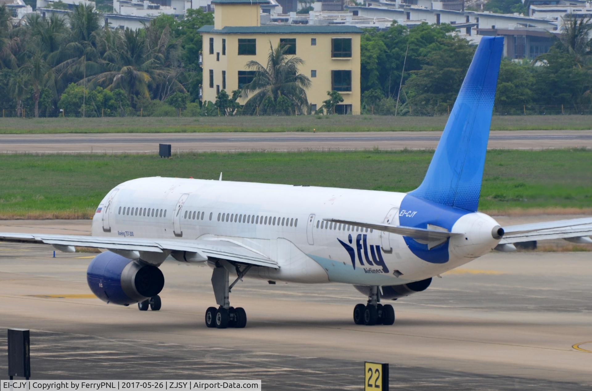 EI-CJY, 1993 Boeing 757-2Y0 C/N 26161, I-Fly B752 taxying out