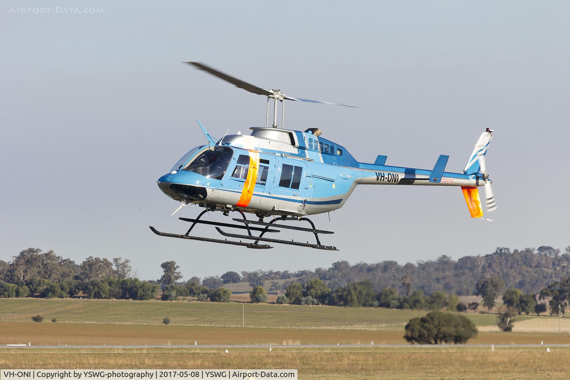 VH-ONI, 1987 Bell 206L-3 LongRanger III LongRanger III C/N 51224, Paton Air (VH-ONI) Bell 206L-3 LongRanger III at Wagga Wagga Airport