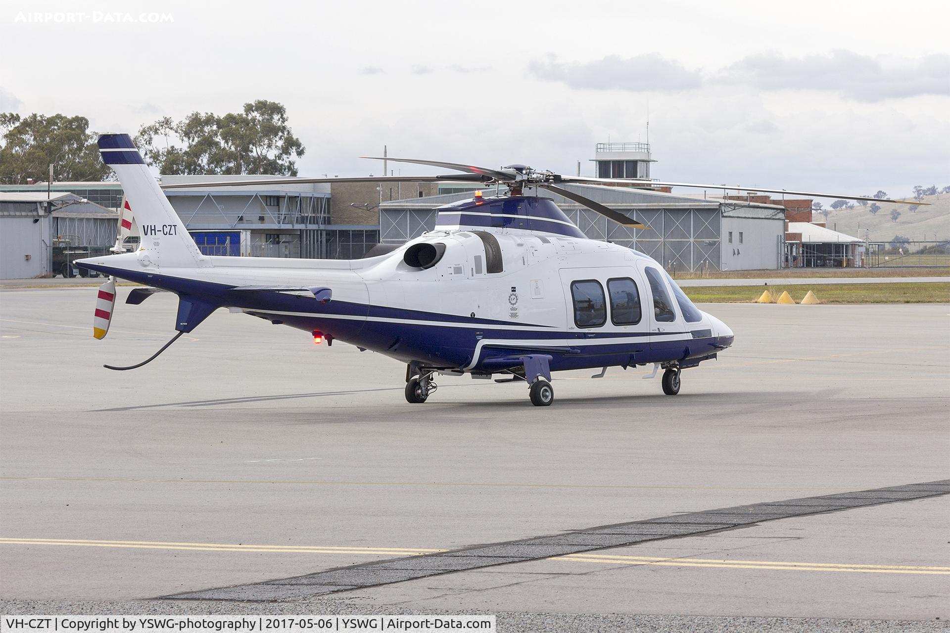 VH-CZT, 2010 AgustaWestland AW-109SP GrandNew C/N 22222, Parklea (Air Services) Pty Ltd (VH-CZT) AgustaWestland AW109SP at Wagga Wagga Airport