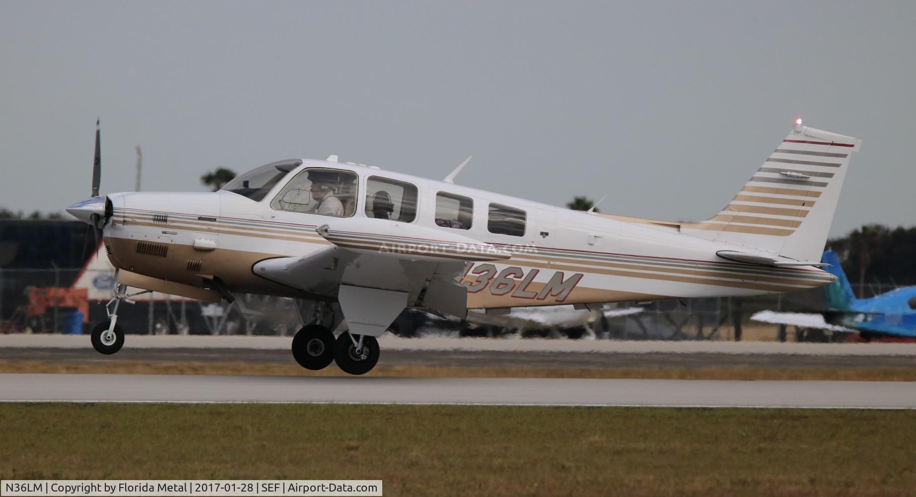 N36LM, 1980 Beech A36TC Bonanza 36 C/N EA-67, Beech A36TC