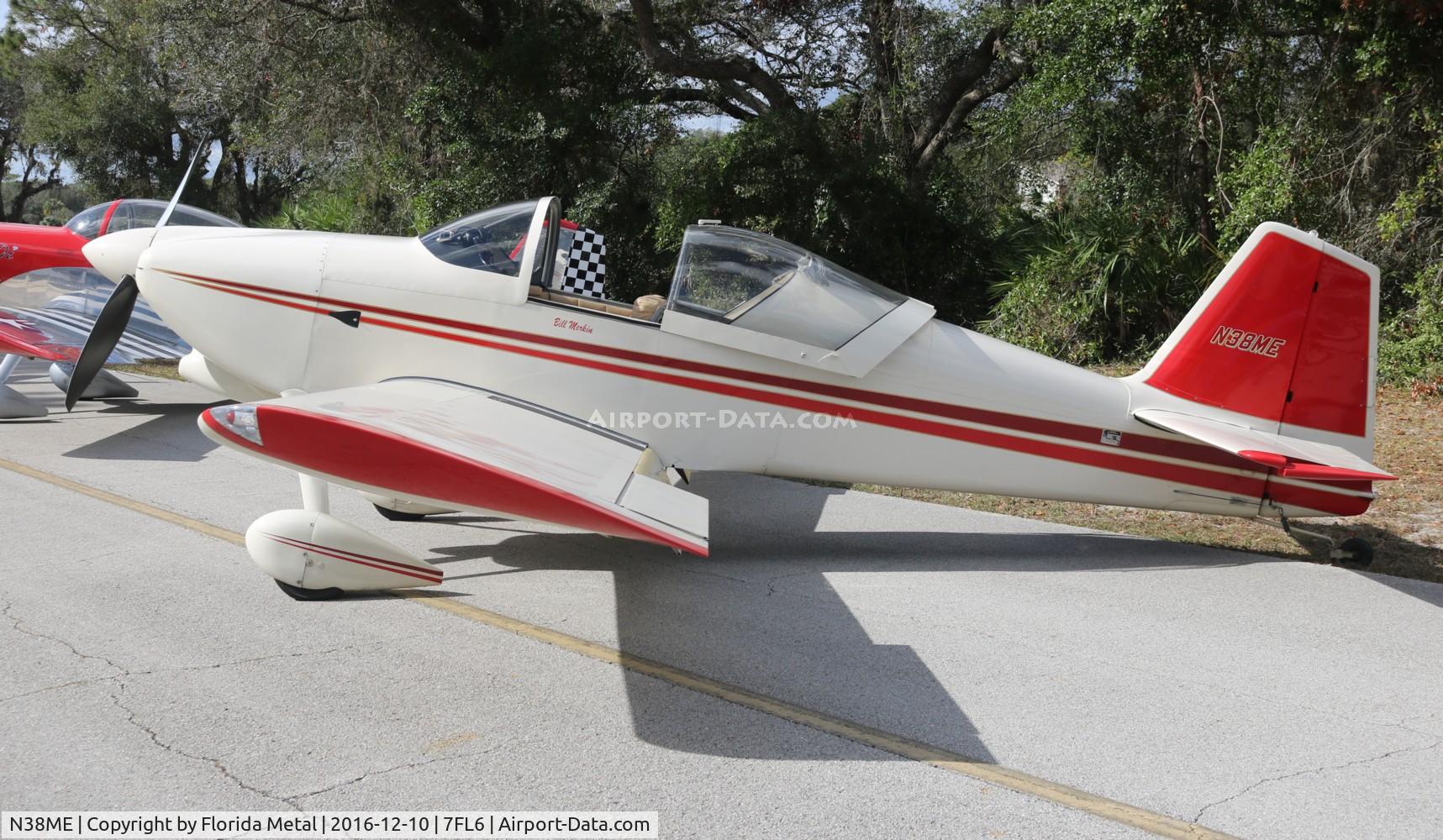 N38ME, 1997 Van's RV-6 C/N 20924, Vans RV-6
