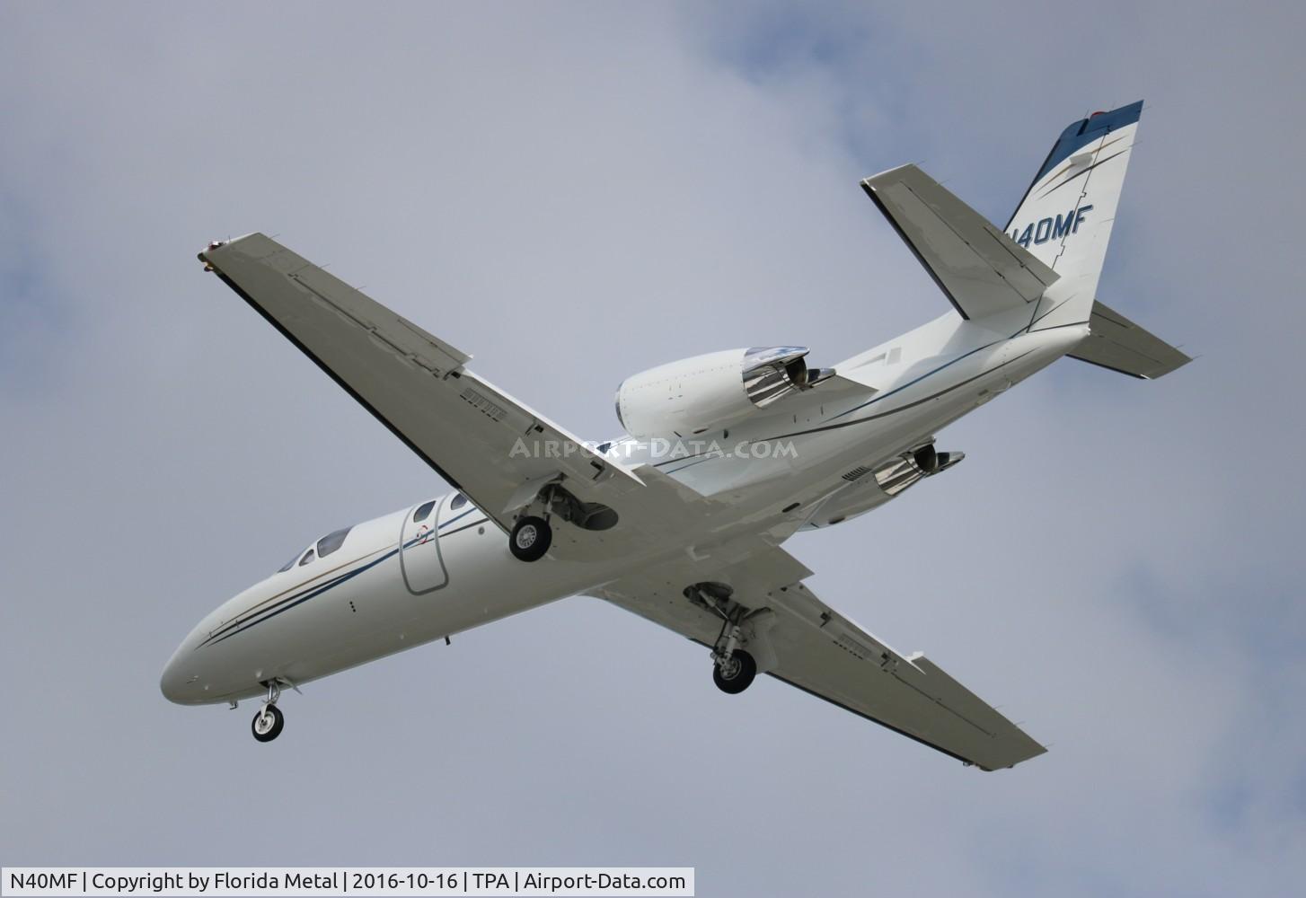 N40MF, 2000 Cessna 550 C/N 550-0921, Citation II