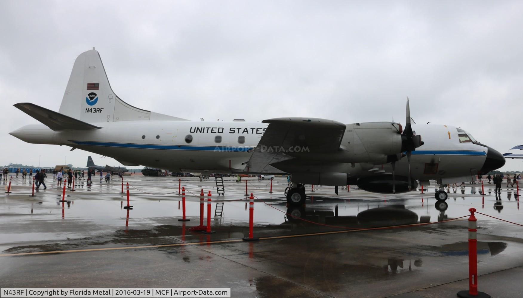 N43RF, Lockheed WP-3D Orion C/N 285A-5633, NOAA WP-3D