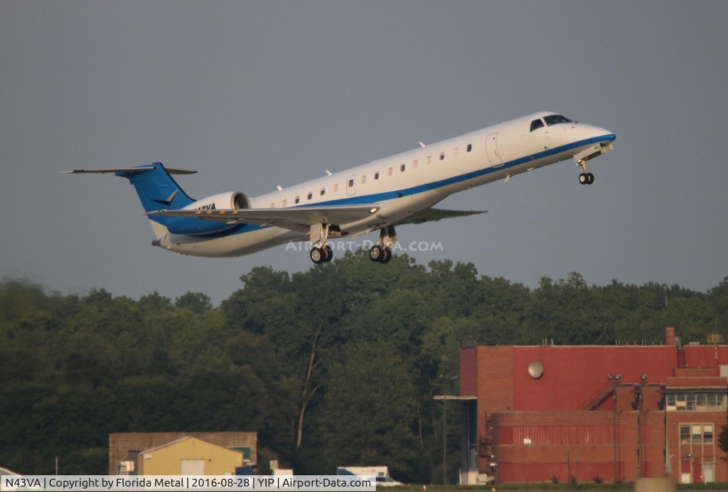 N43VA, 1998 Embraer ERJ-145LR (EMB-145LR) C/N 145061, Victory Air