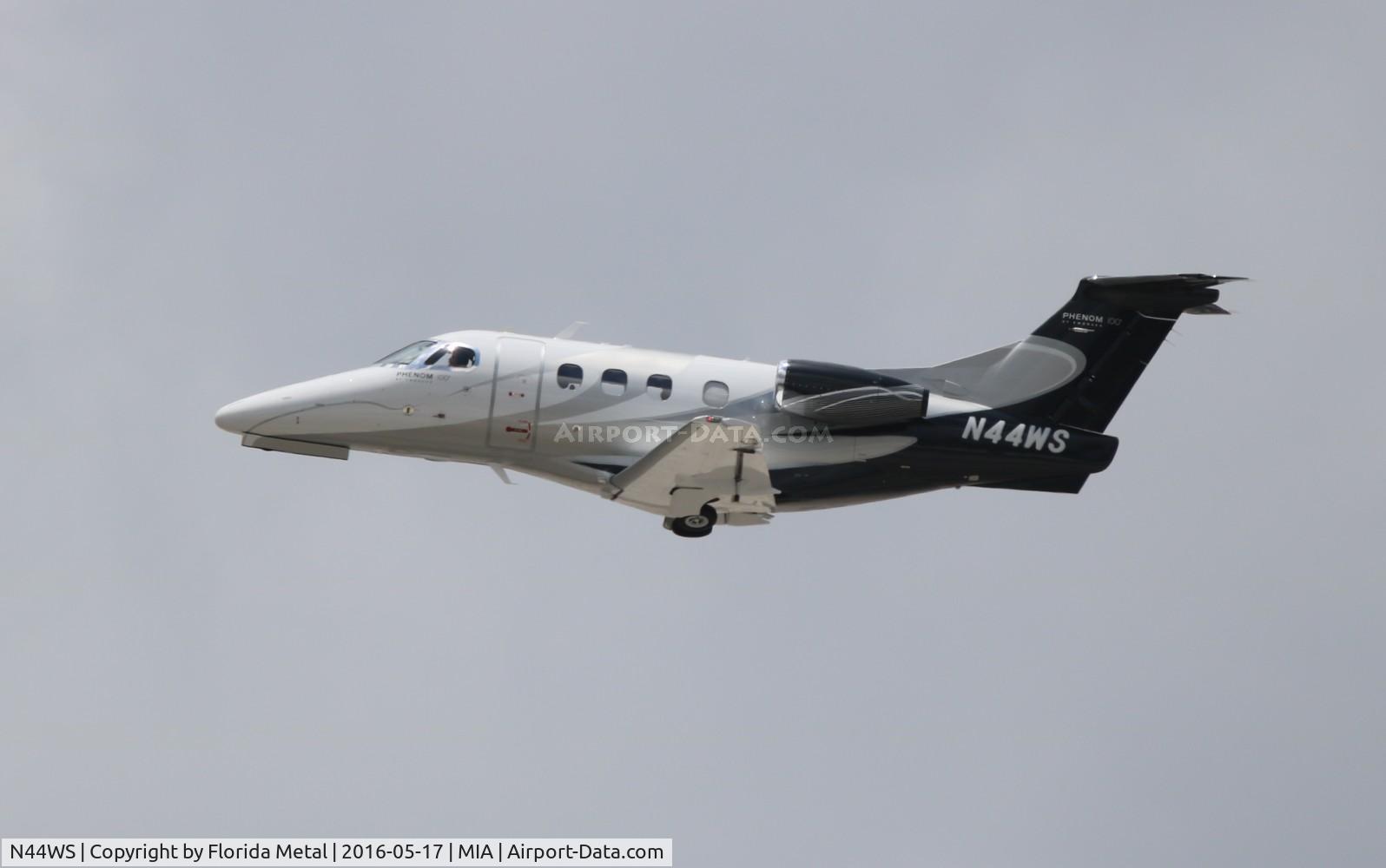 N44WS, 2013 Embraer EMB-500 Phenom 100 C/N 50000317, Phenom 100